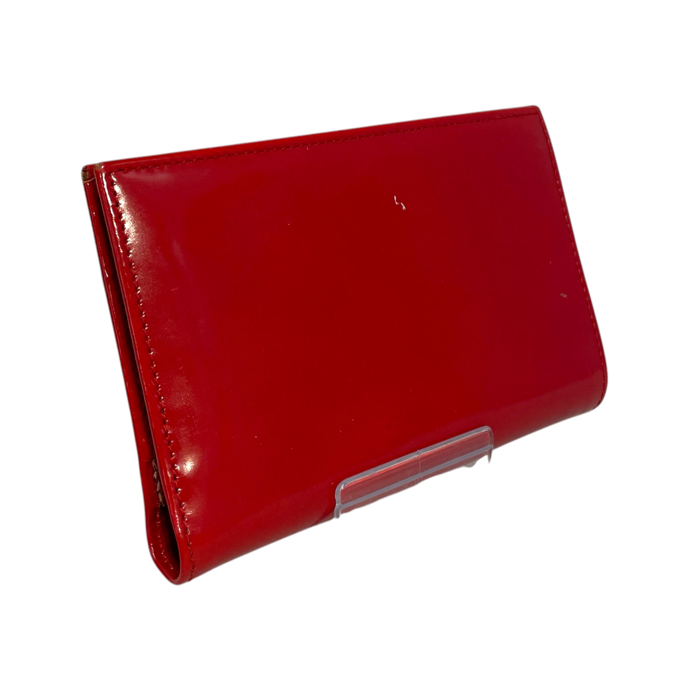 Salvatore Ferragamo/Wallet/Leather/RED/Gancini Compact Wallet view 1