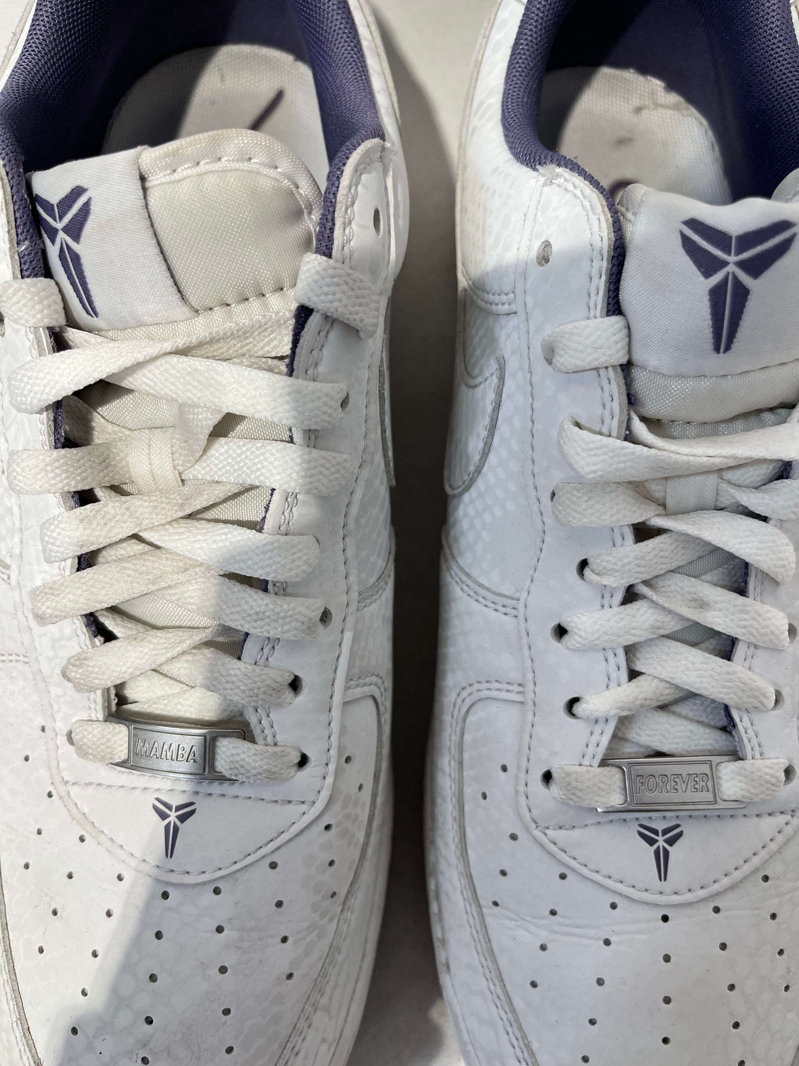 NIKE/Low-Sneakers/US 10/Animal Pattern/WHT/IB0018-102 KOBE AF1 SNAKESKIN view 4