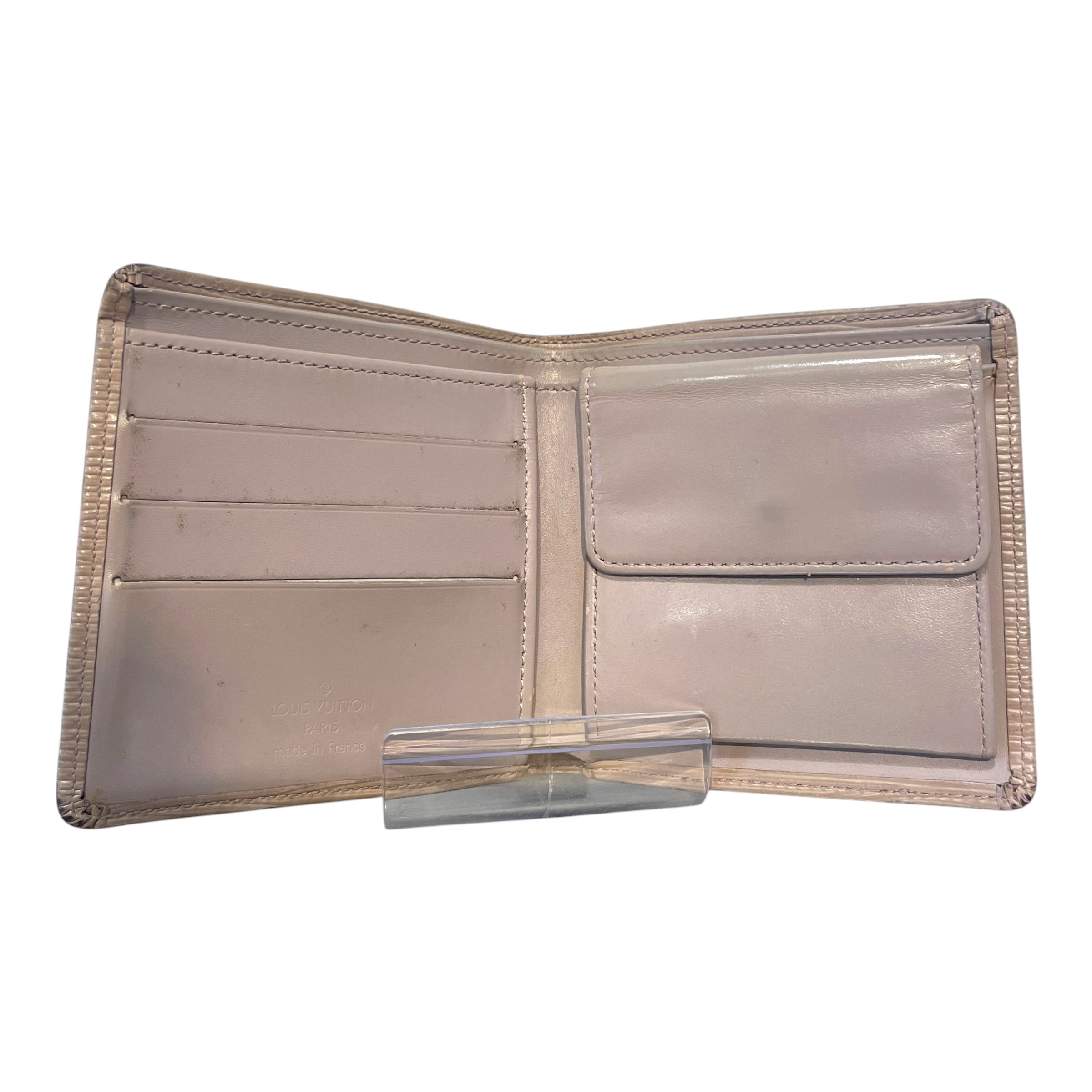 LOUIS VUITTON/Wallet/Leather/CRM/M's/Epi Leather Bifold Wallet view 3