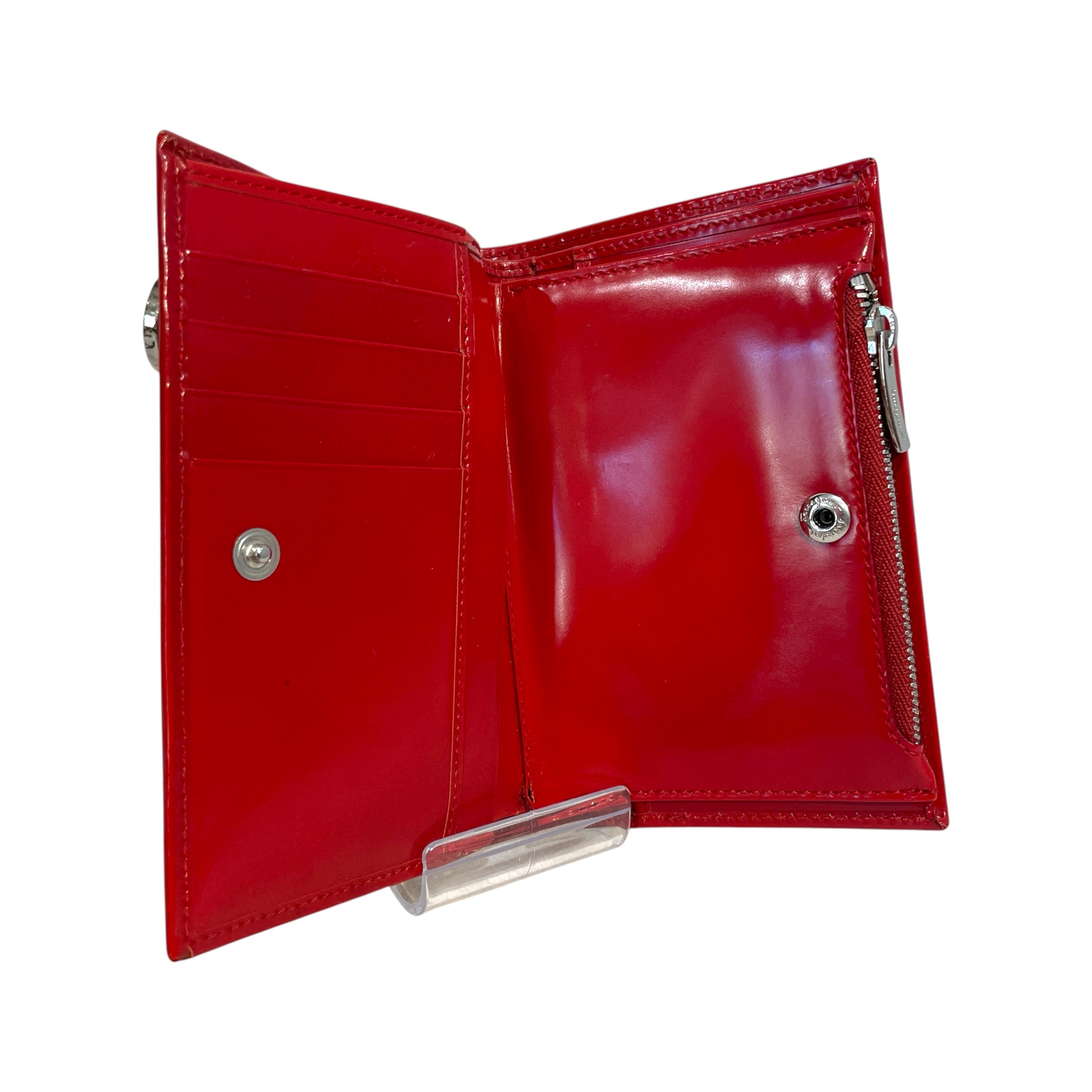 Salvatore Ferragamo/Wallet/Leather/RED/Gancini Compact Wallet view 4