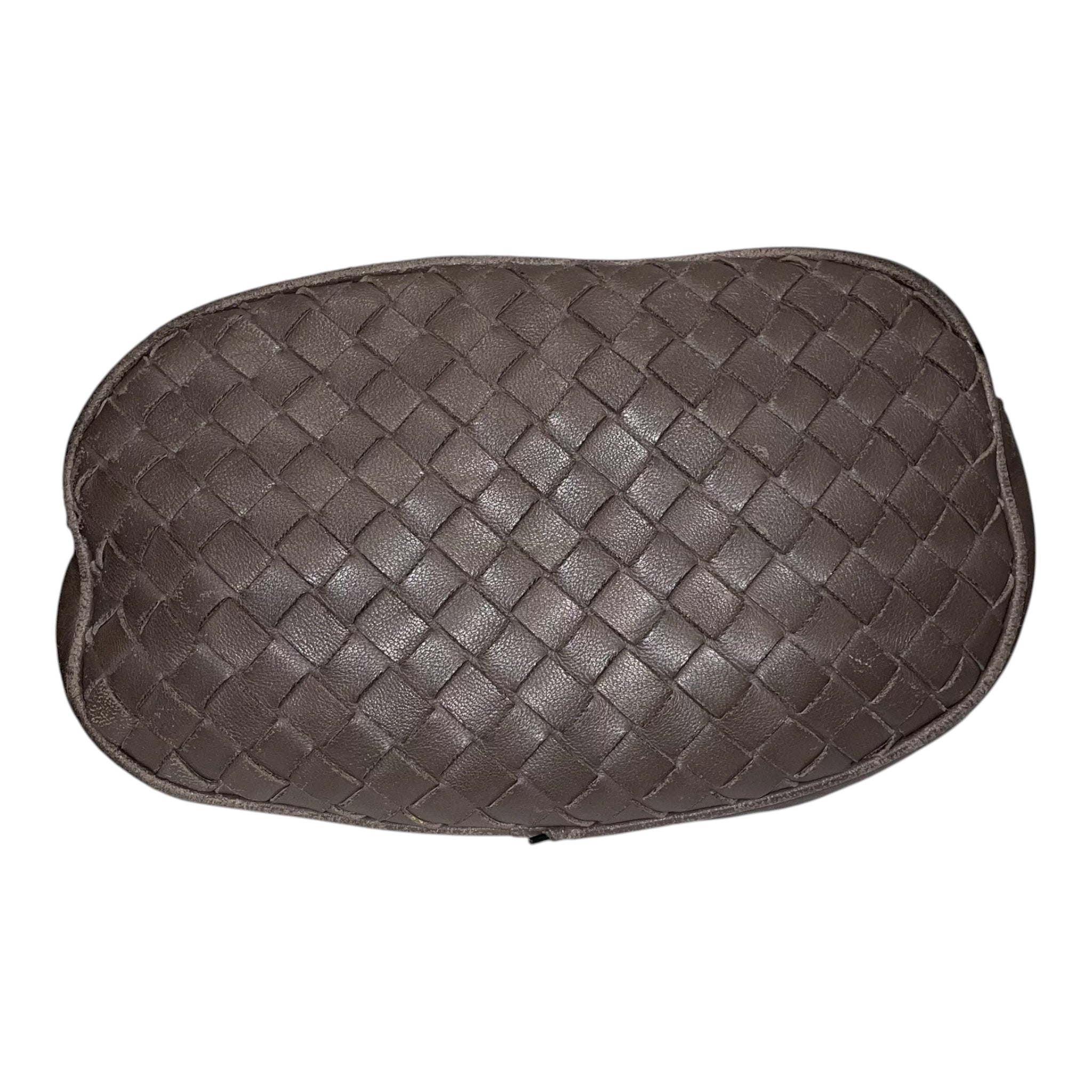 BOTTEGA VENETA/Fanny Pack/Leather/BRW/WOVEN BELT BAG view 1
