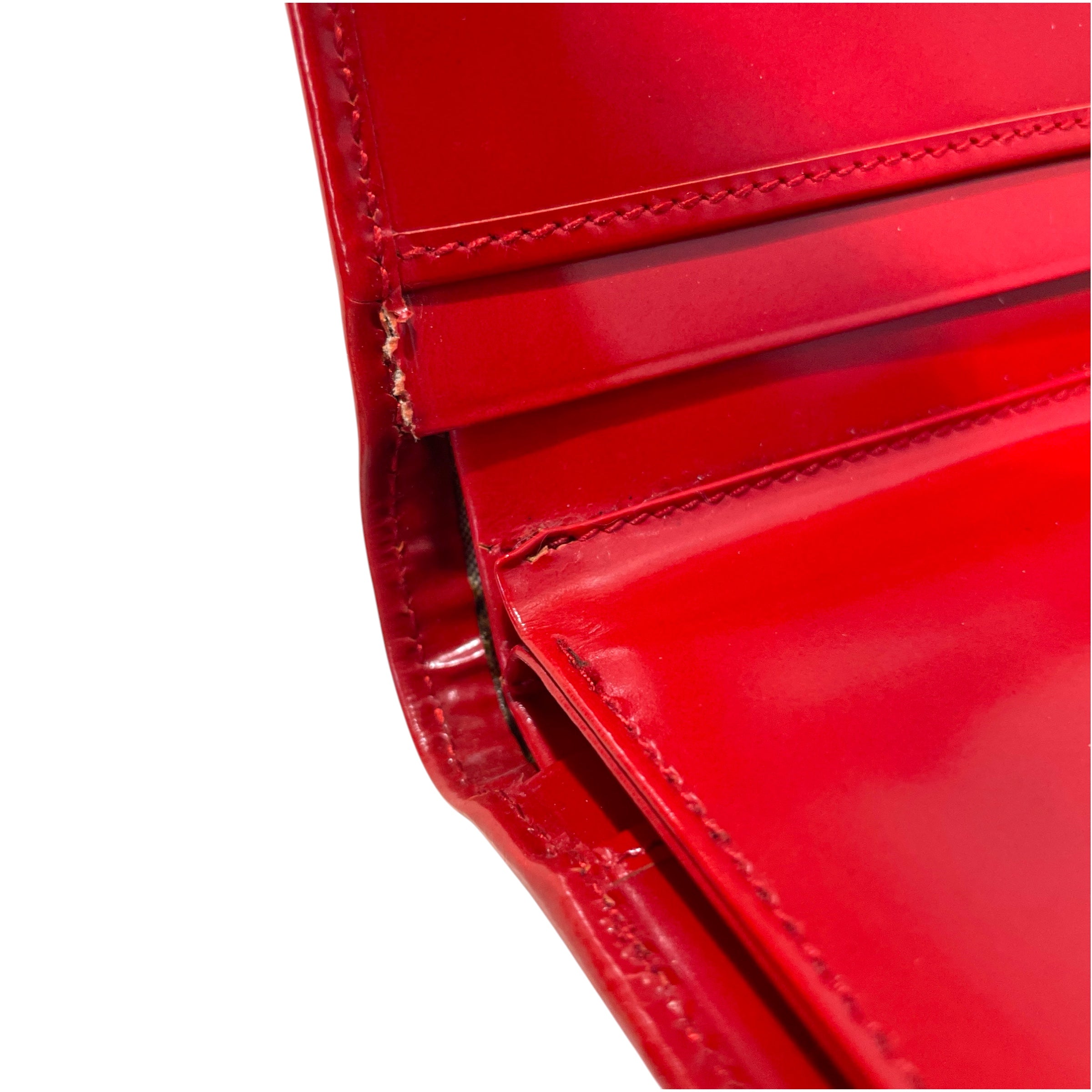 Salvatore Ferragamo/Wallet/Leather/RED/Gancini Compact Wallet view 5