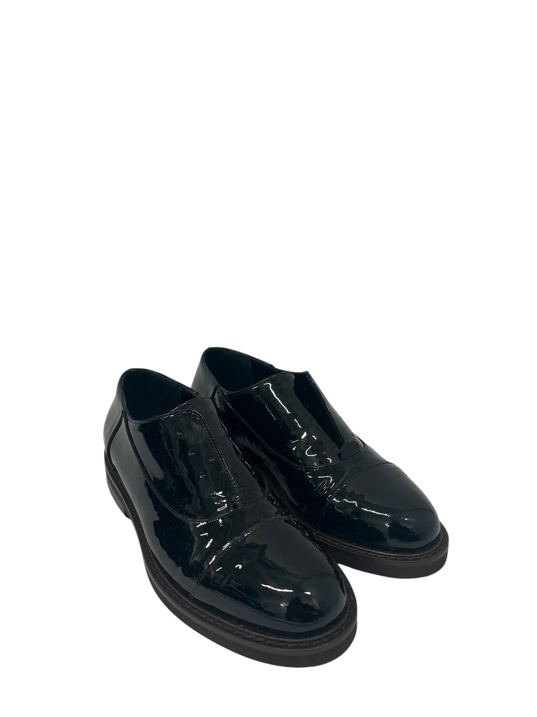 MARNI/Shoes/EU 36/Leather/BLK/LACELESS PATENT LEATHER view 1