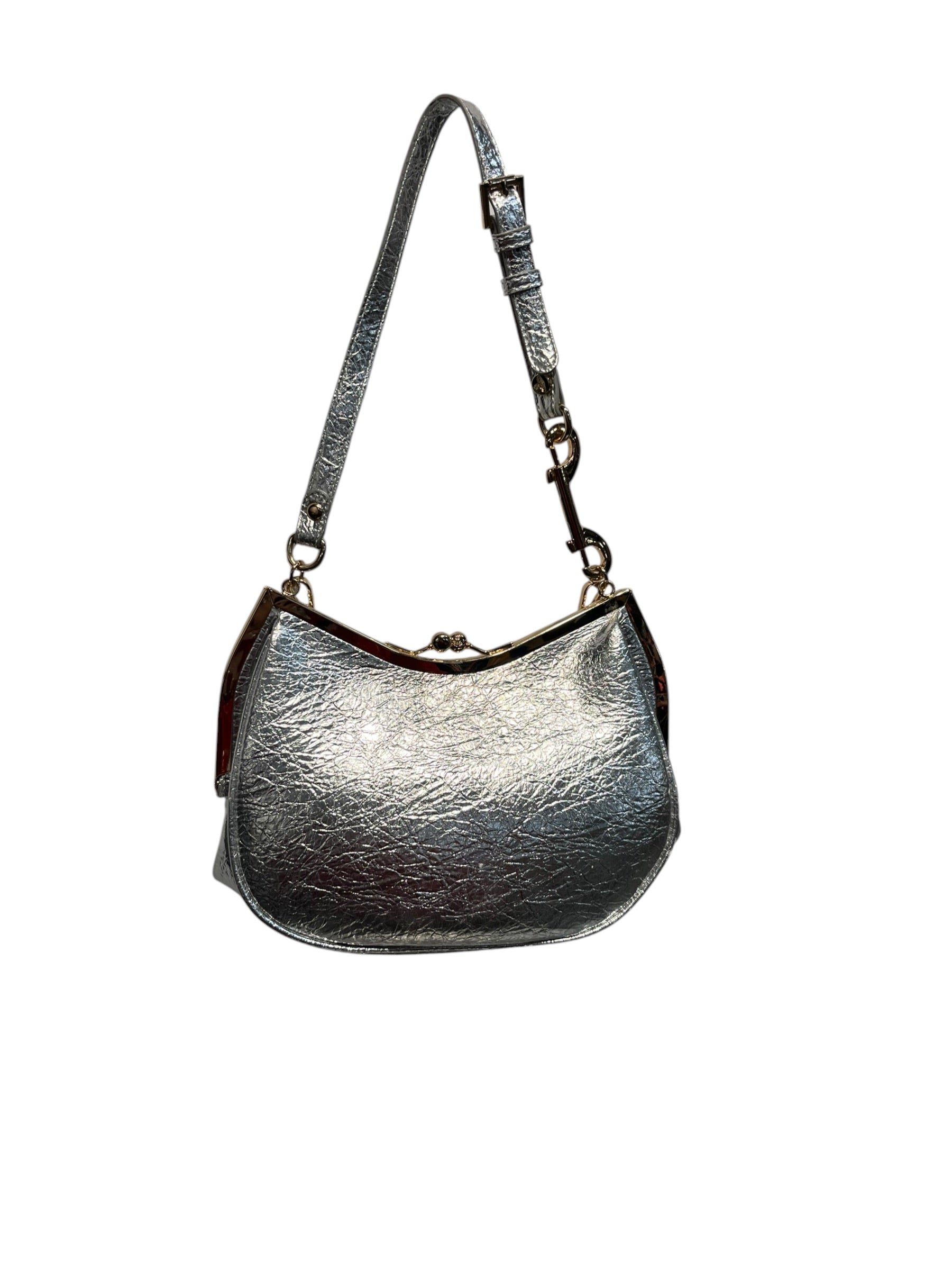 Vivienne Westwood/Hand Bag/Leather/SLV/CHARM FRAME view 2