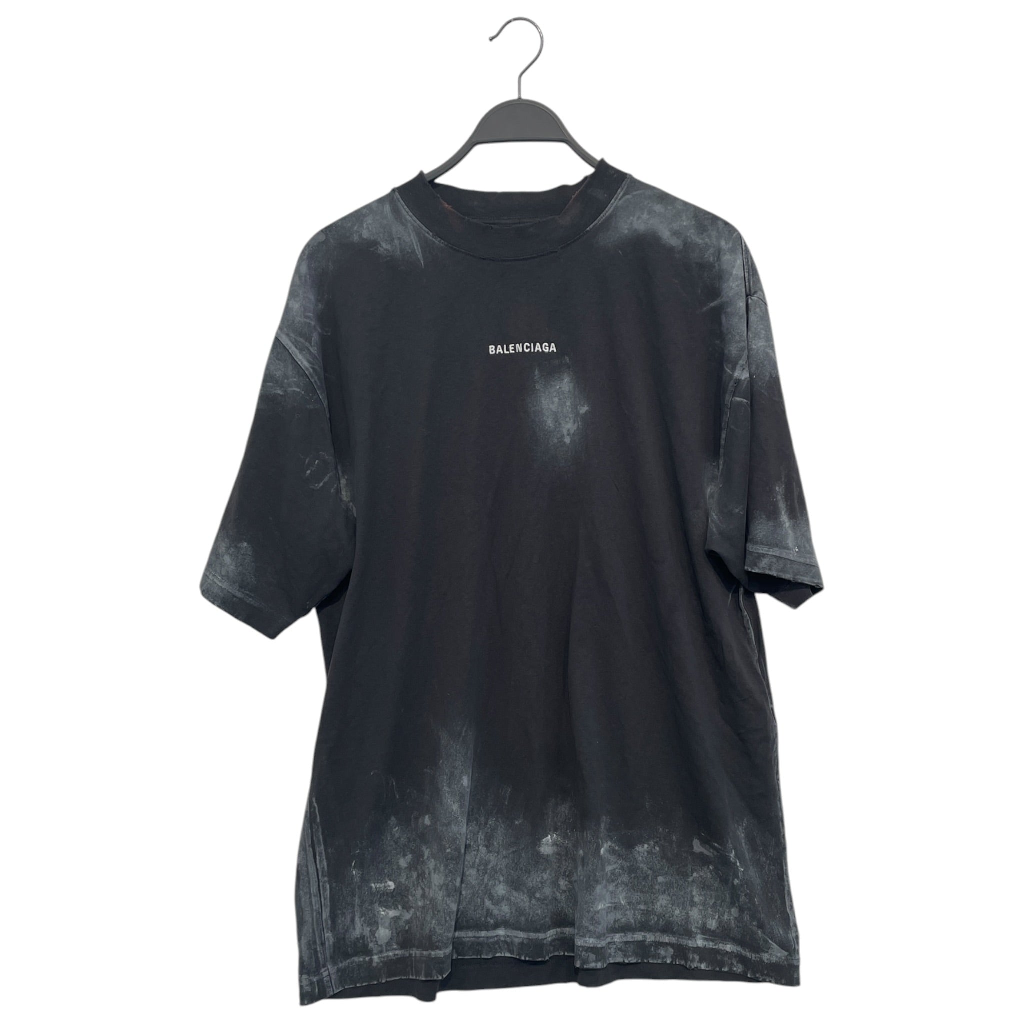 BALENCIAGA/T-Shirt/L/Cotton/GRY/ view 1