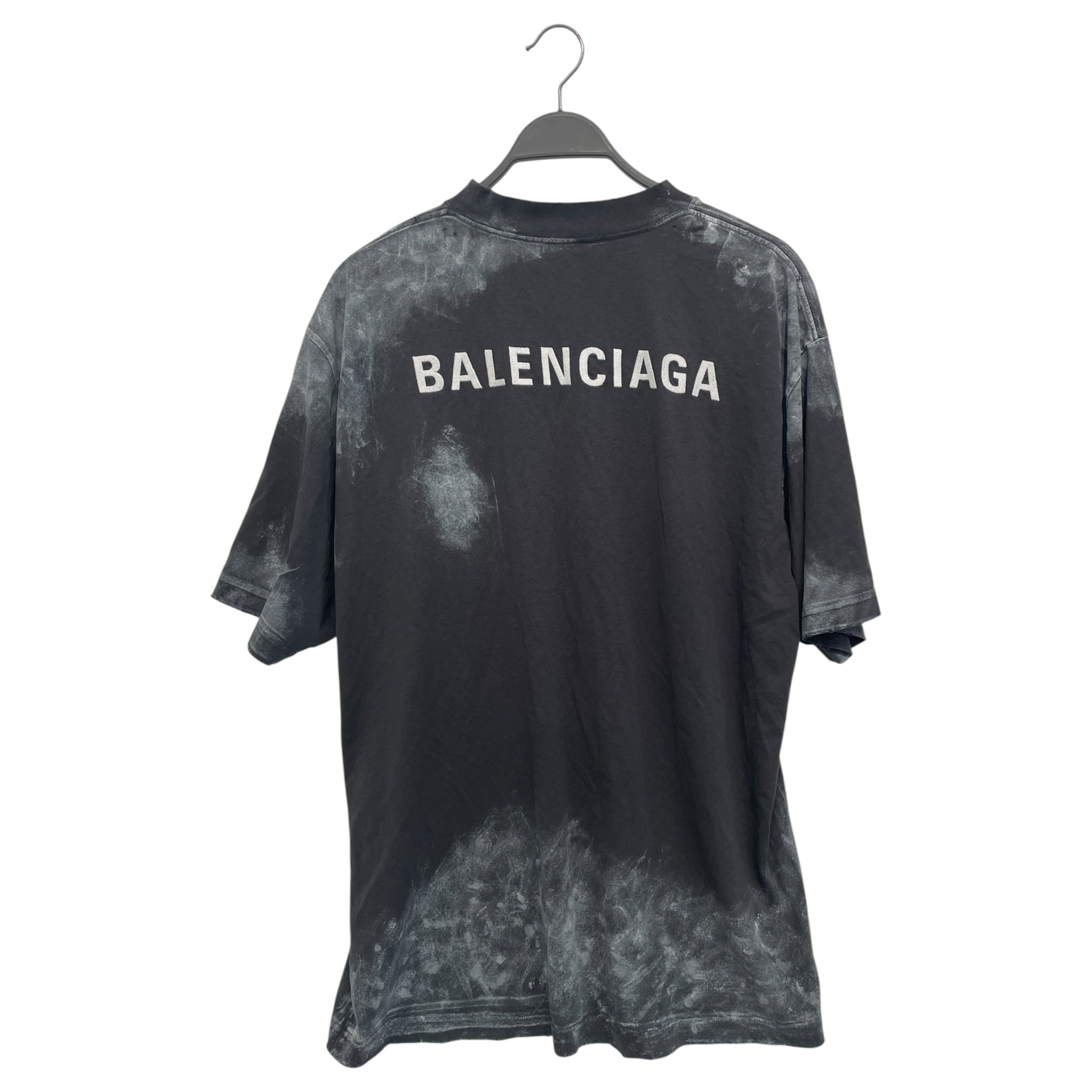 BALENCIAGA/T-Shirt/L/Cotton/GRY/ view 2