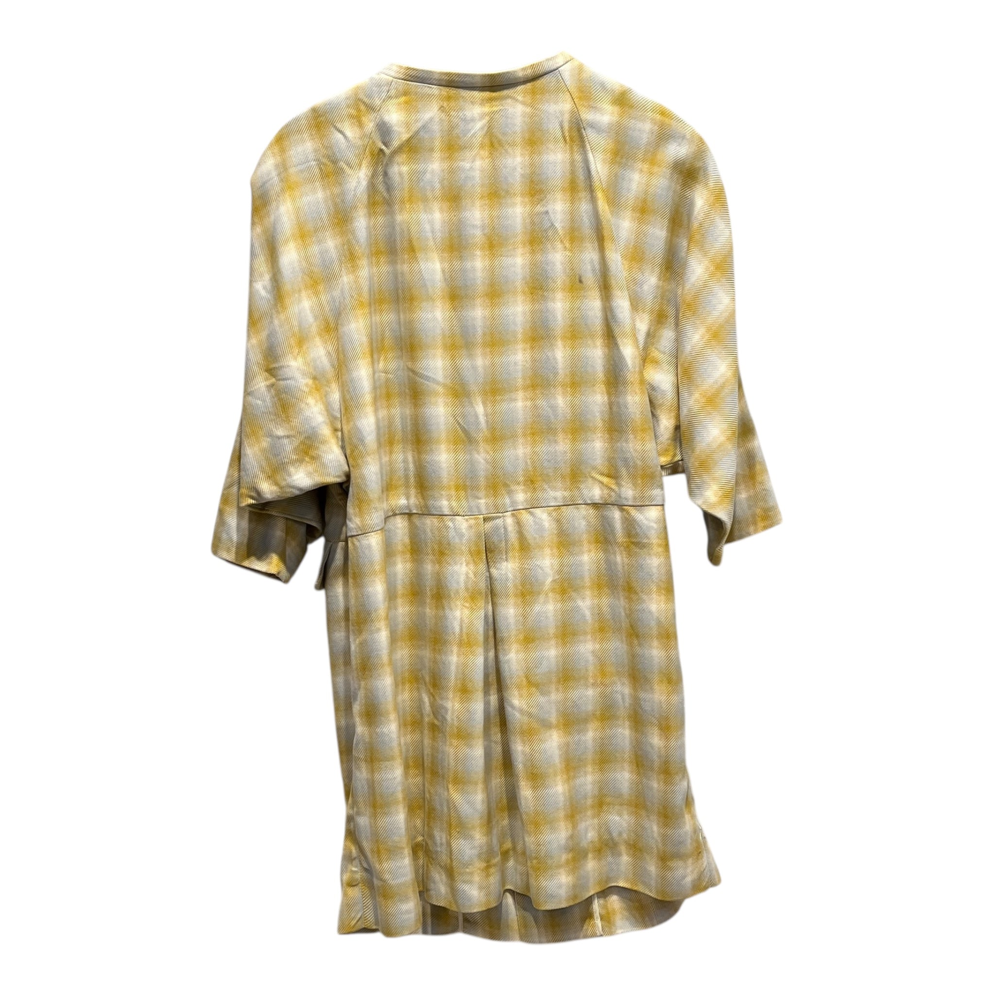 MARNI/Spring Coat/M/Plaid/Cotton/YEL/YLW/BLU PLAID SPRING COAT view 2