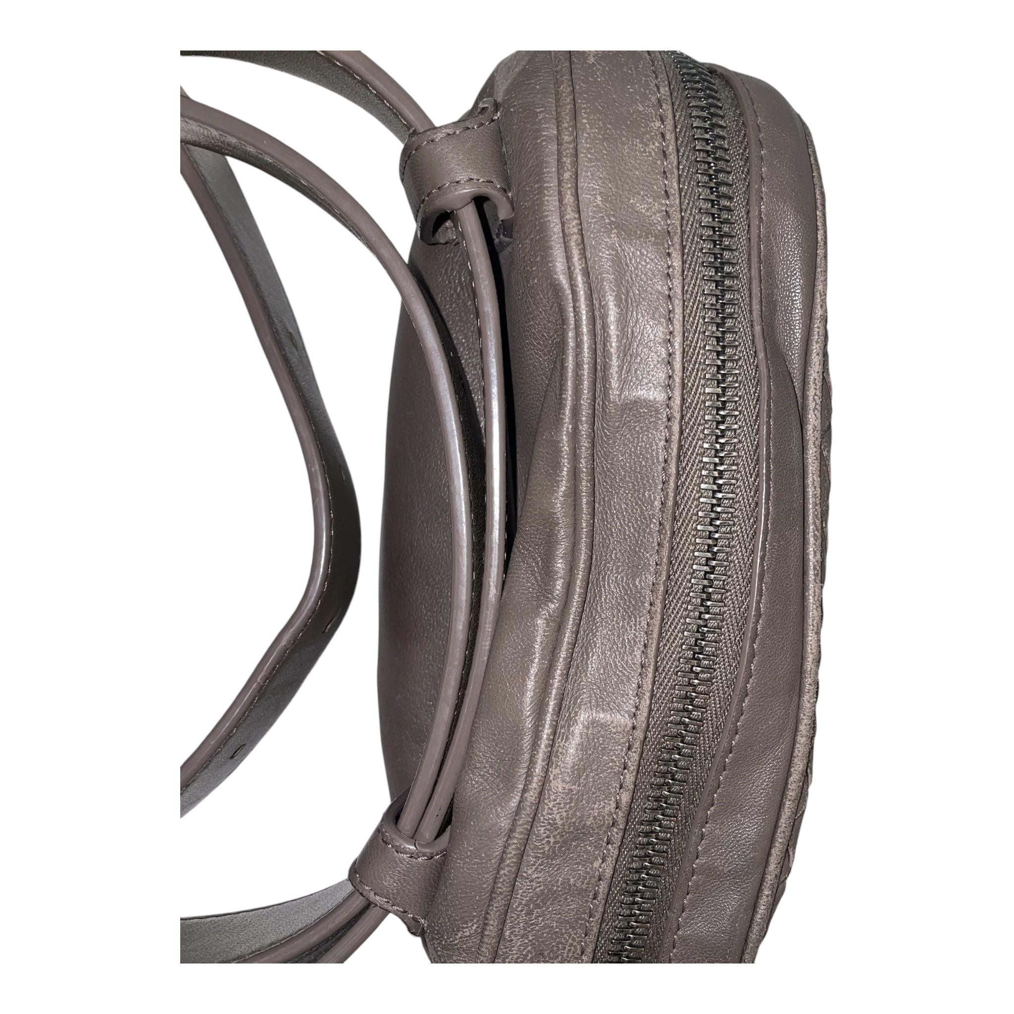 BOTTEGA VENETA/Fanny Pack/Leather/BRW/WOVEN BELT BAG view 8