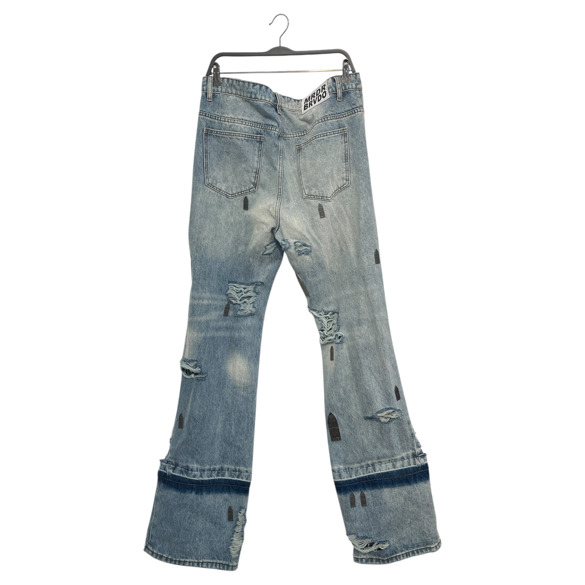 WHO DECIDES WAR/Pants/34/Denim/BLU/ view 2