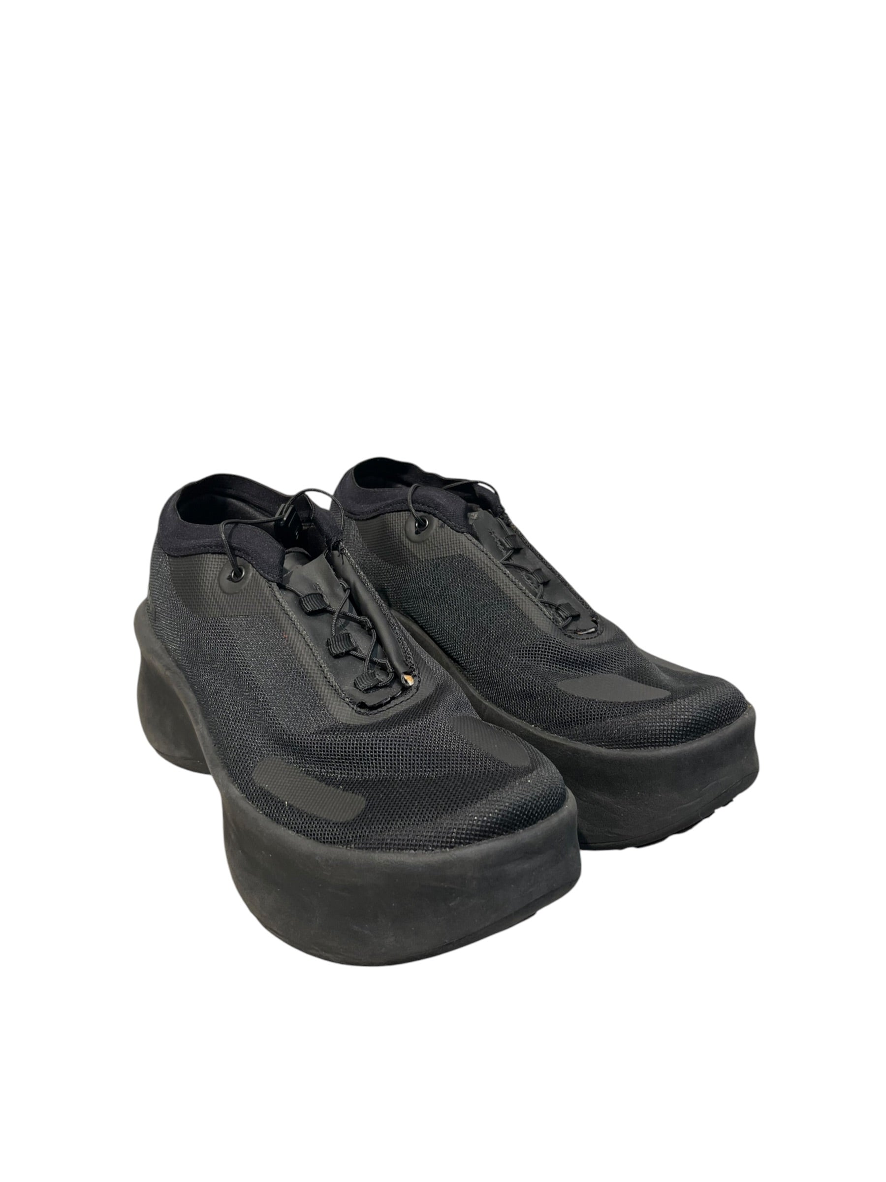 salomon/COMME des GARCONS/Low-Sneakers/US 7/BLK/Sense Feel Platform Sneaker view 1