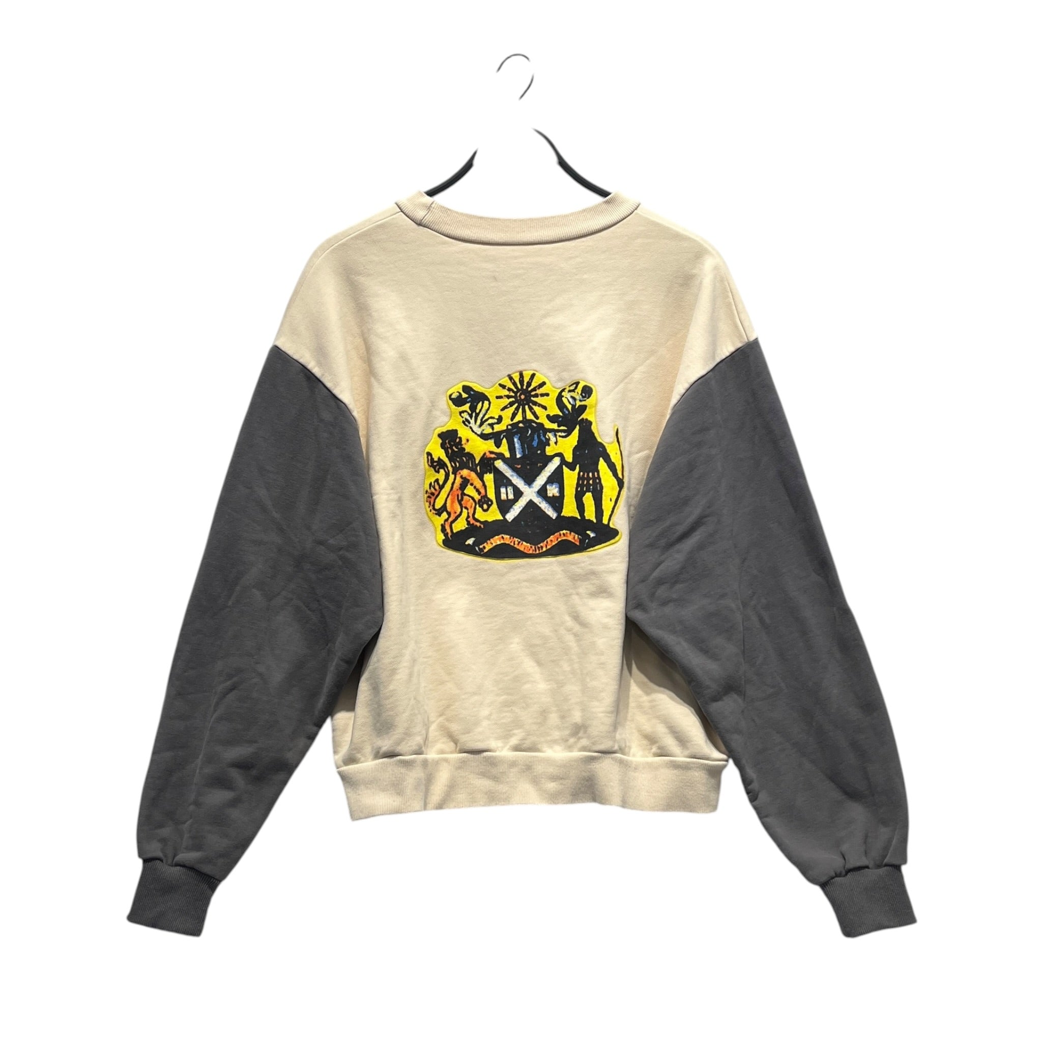 YEEZY/Sweatshirt/M/Graphic/Cotton/CRM/Pullover/jesus is king jamaica yeezus t view 2