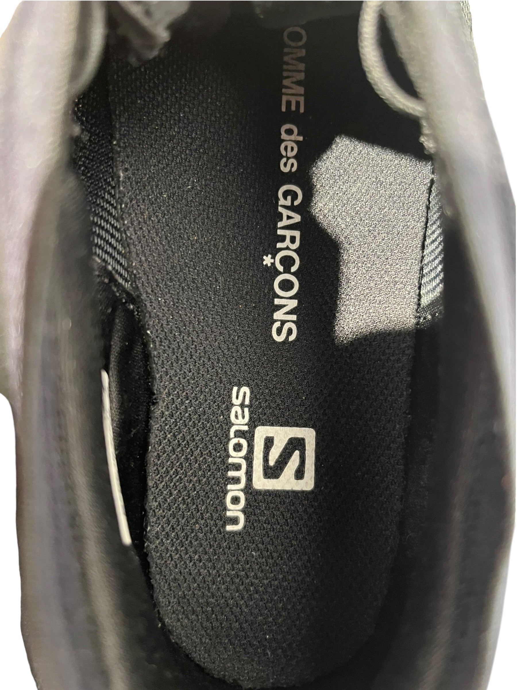 salomon/COMME des GARCONS/Low-Sneakers/US 7/BLK/Sense Feel Platform Sneaker view 3