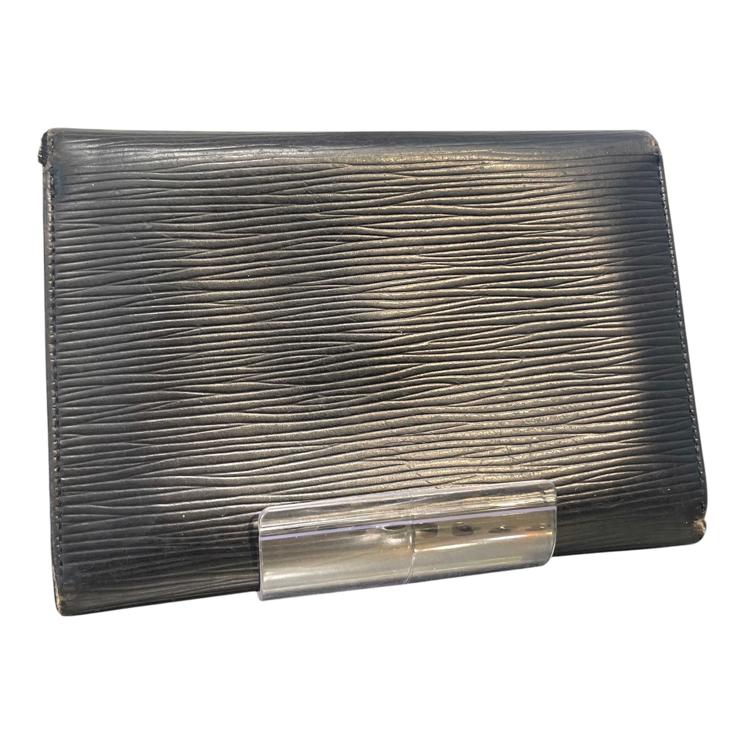 LOUIS VUITTON/Wallet/Leather/BLK/L's/Long Wallet view 2