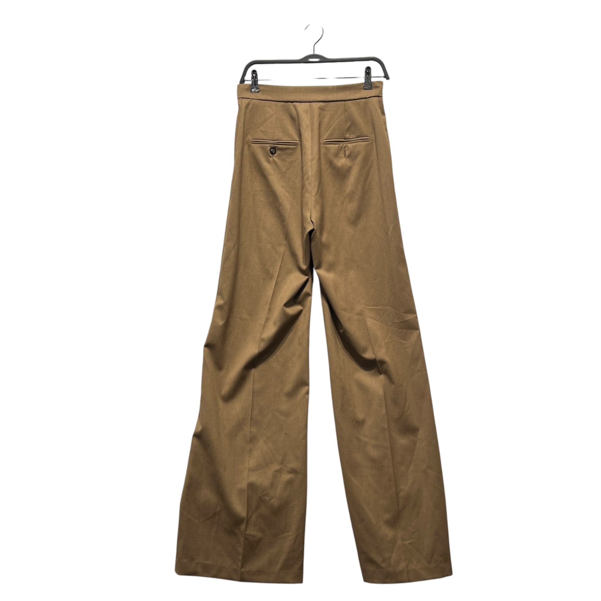 MAX MARA/Wide Leg Pants/4/Wool/BEG/High-waisted/ view 2