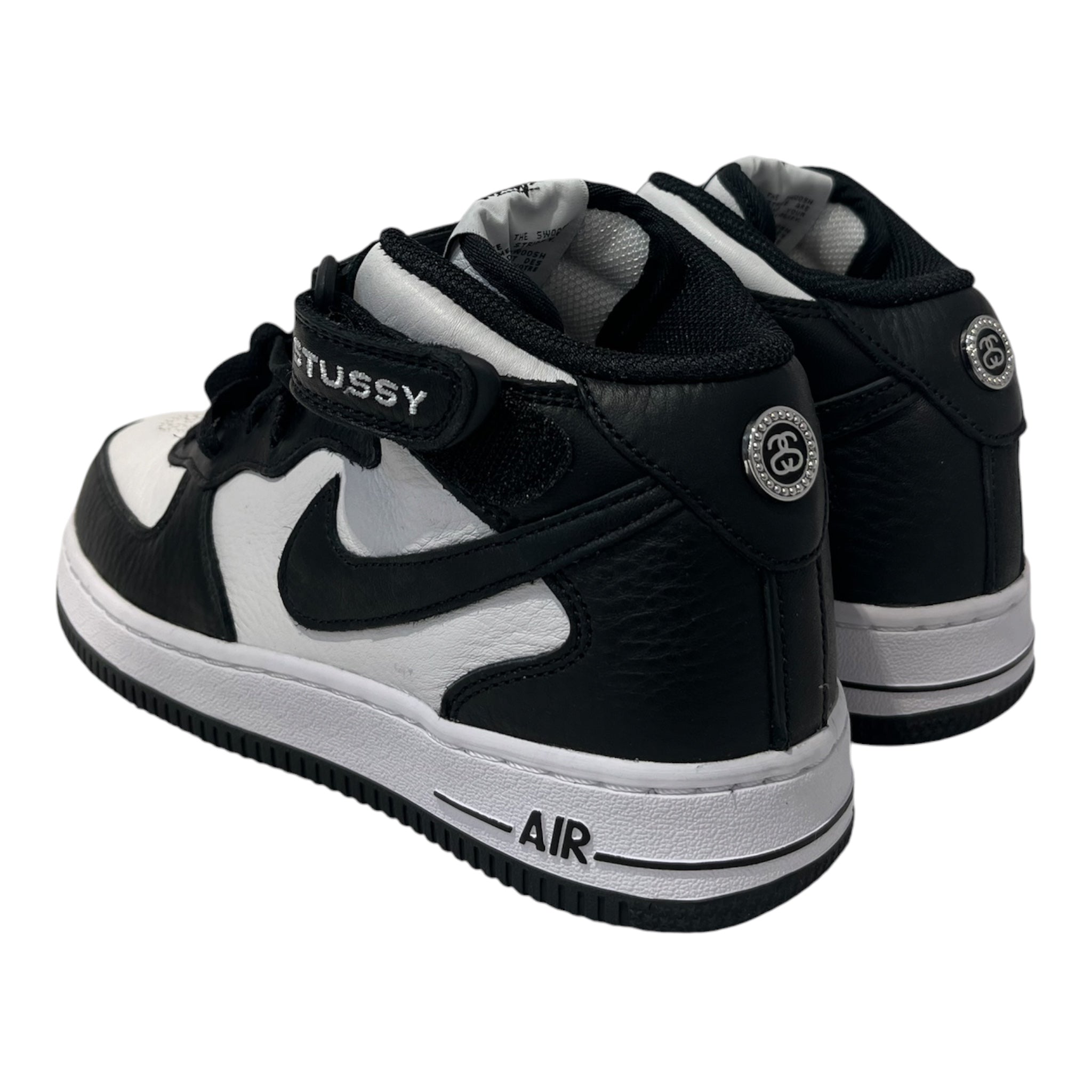 NIKE/STUSSY/Hi-Sneakers/US 5.5/Polyester/BLK/NEW W/ LACES view 2