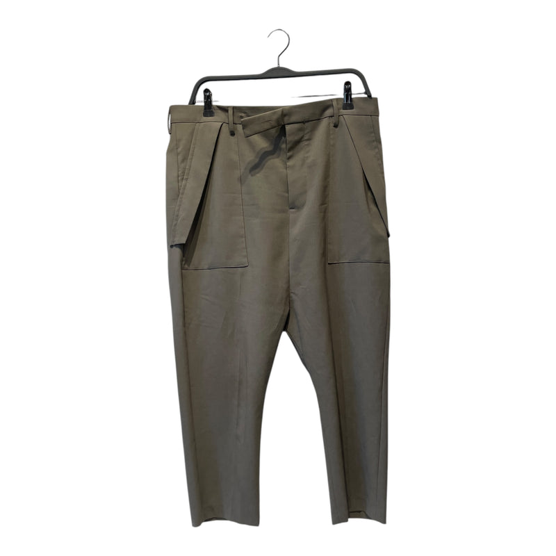 Rick Owens/Straight Pants/8/Wool/GRY/trouser