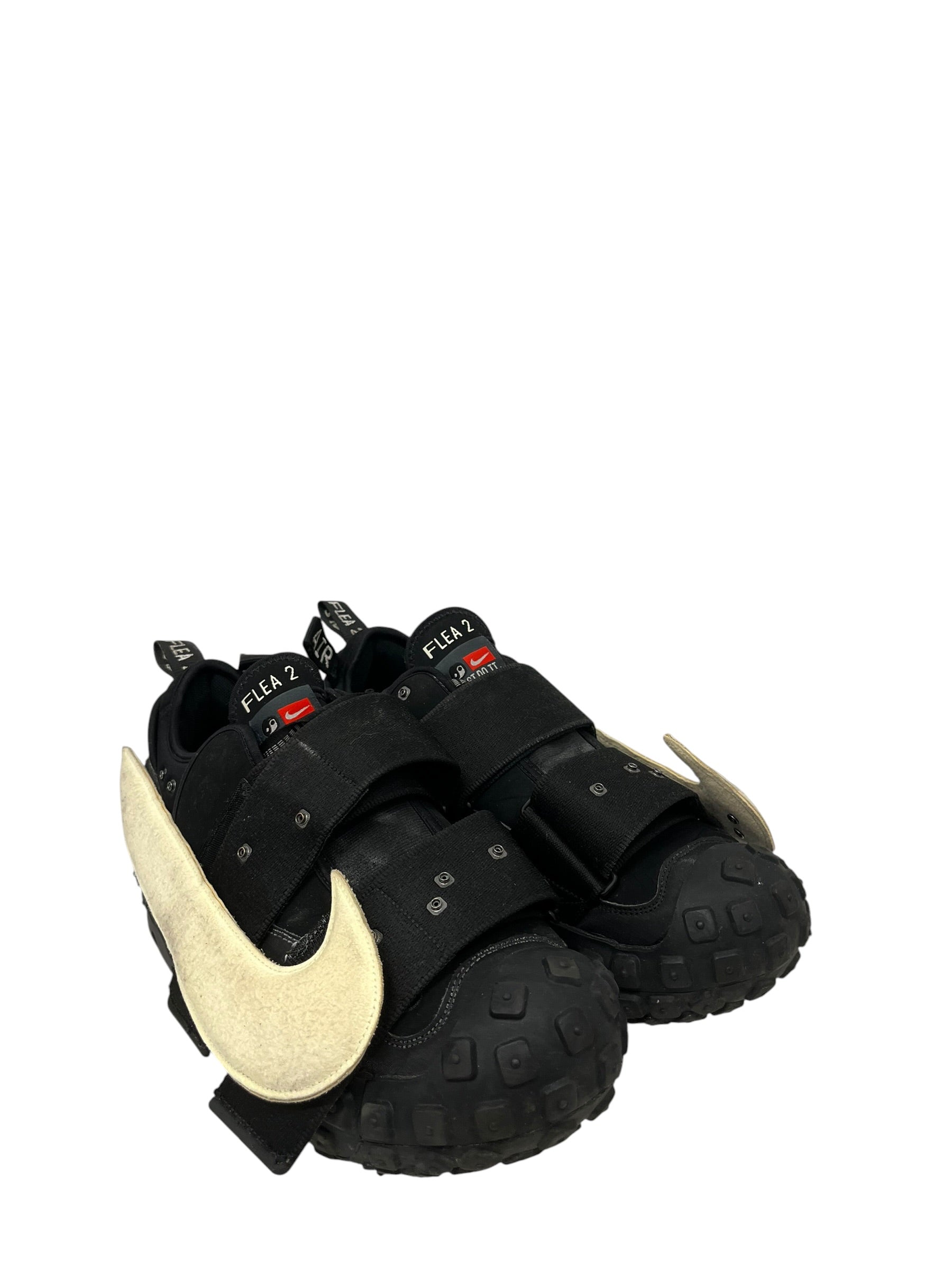 NIKE/CACTUS PLANT FLEA MARKET/Low-Sneakers/US 12/Cotton/BLK/AIR FLEA 2 view 1