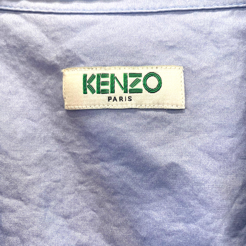 KENZO/SS Shirt/S/Cotton/BLU/All Over Print/
