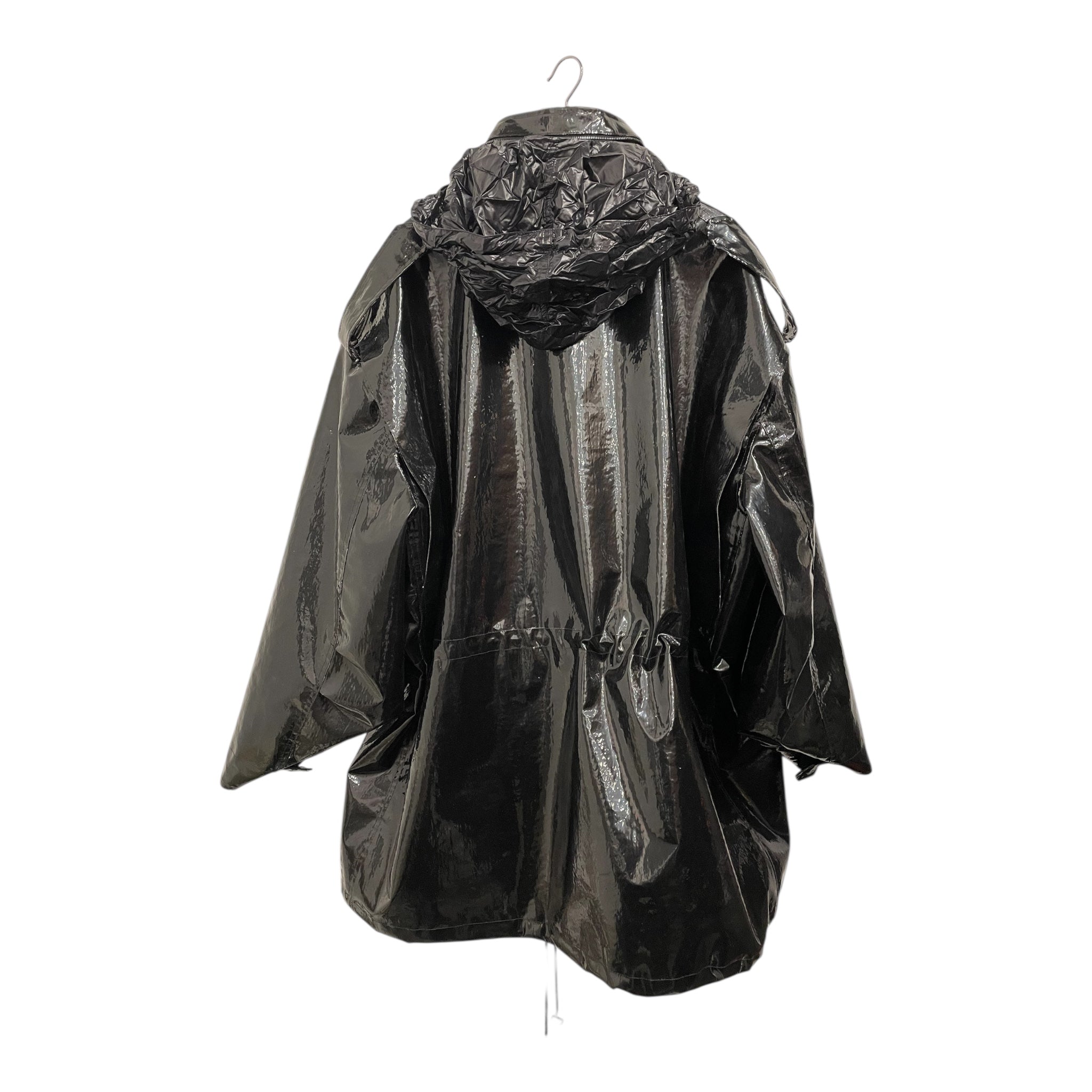 Maison Margiela/Coat/40/Leather/BLK/INVITATION ZIP COAT view 4
