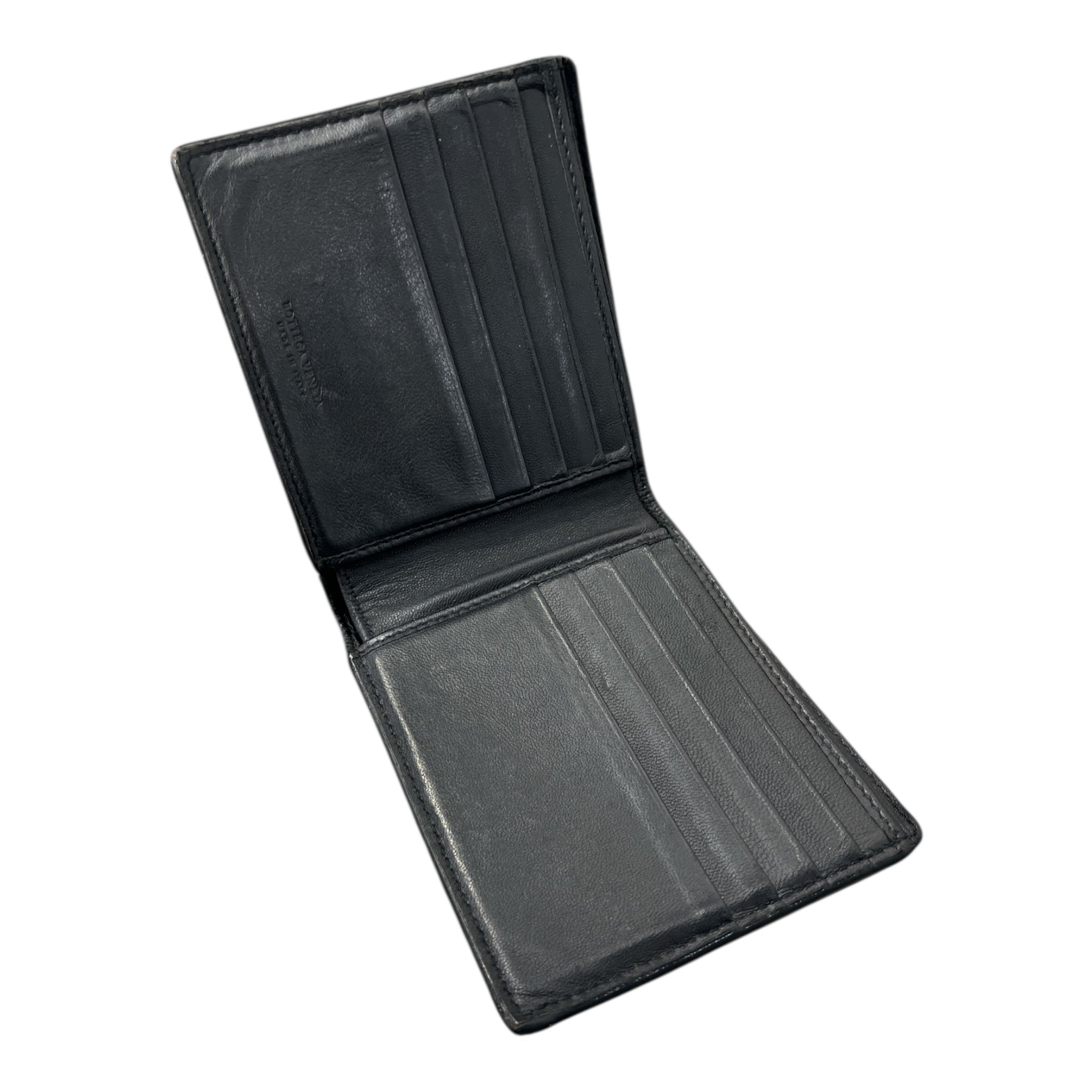 BOTTEGA VENETA/Wallet/Leather/BLK/CRISSCROSS PATTERN view 3