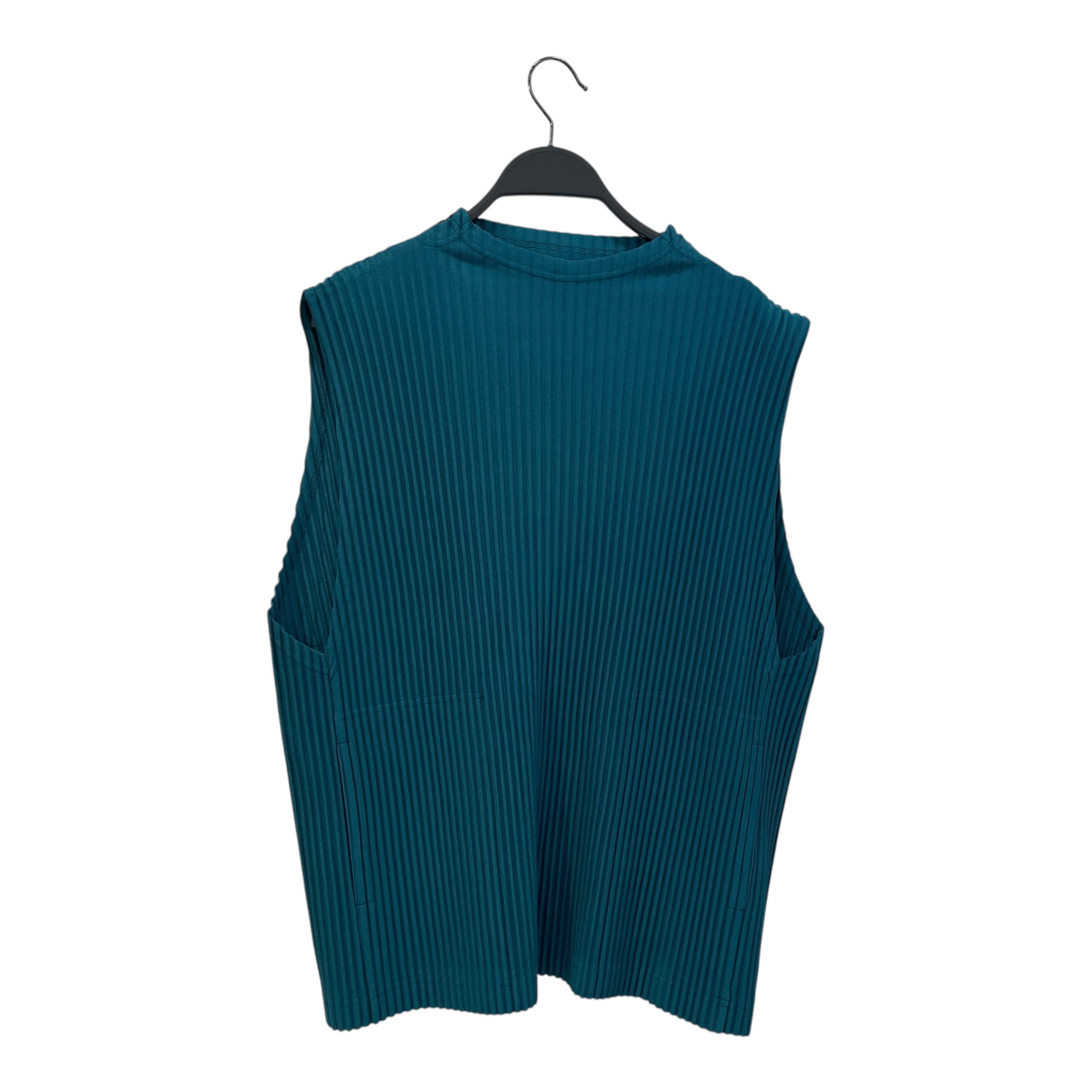 ISSEY MIYAKE/Tank Top/XS/Polyester/GRN/ view 1