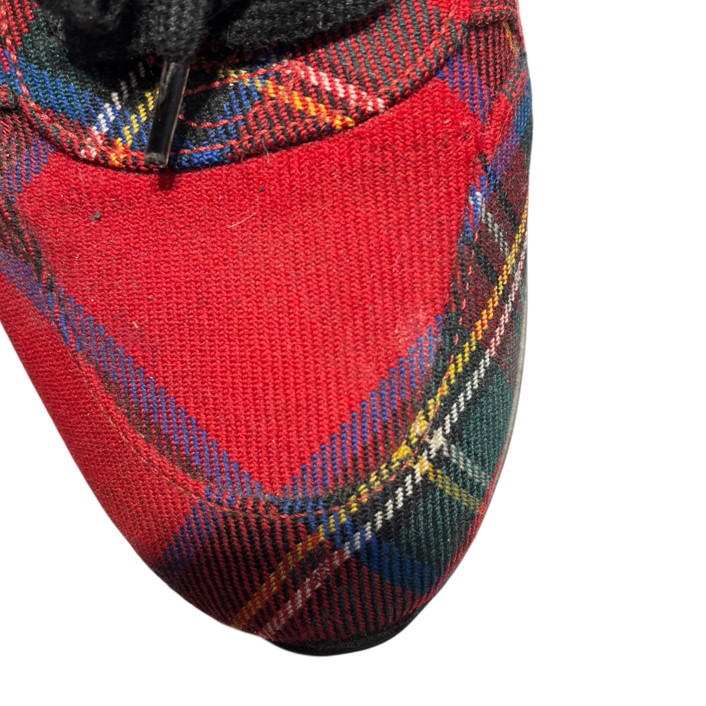 BURBERRY LONDON/Low-Sneakers/EU 36/Plaid/RED/Amelia Tartan Chunky Sneaker view 5