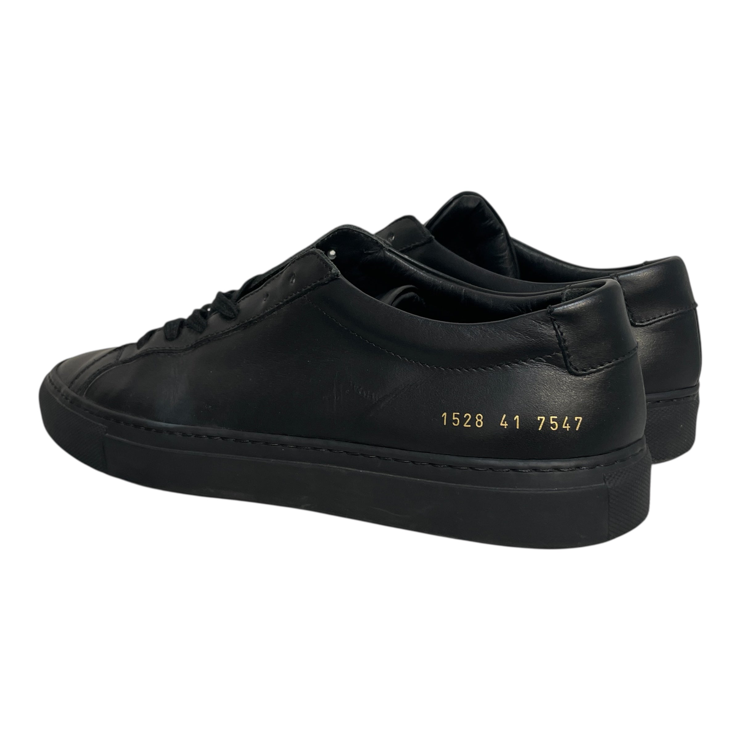 COMMON PROJECTS/Low-Sneakers/EU 41/Leather/BLK/ view 3