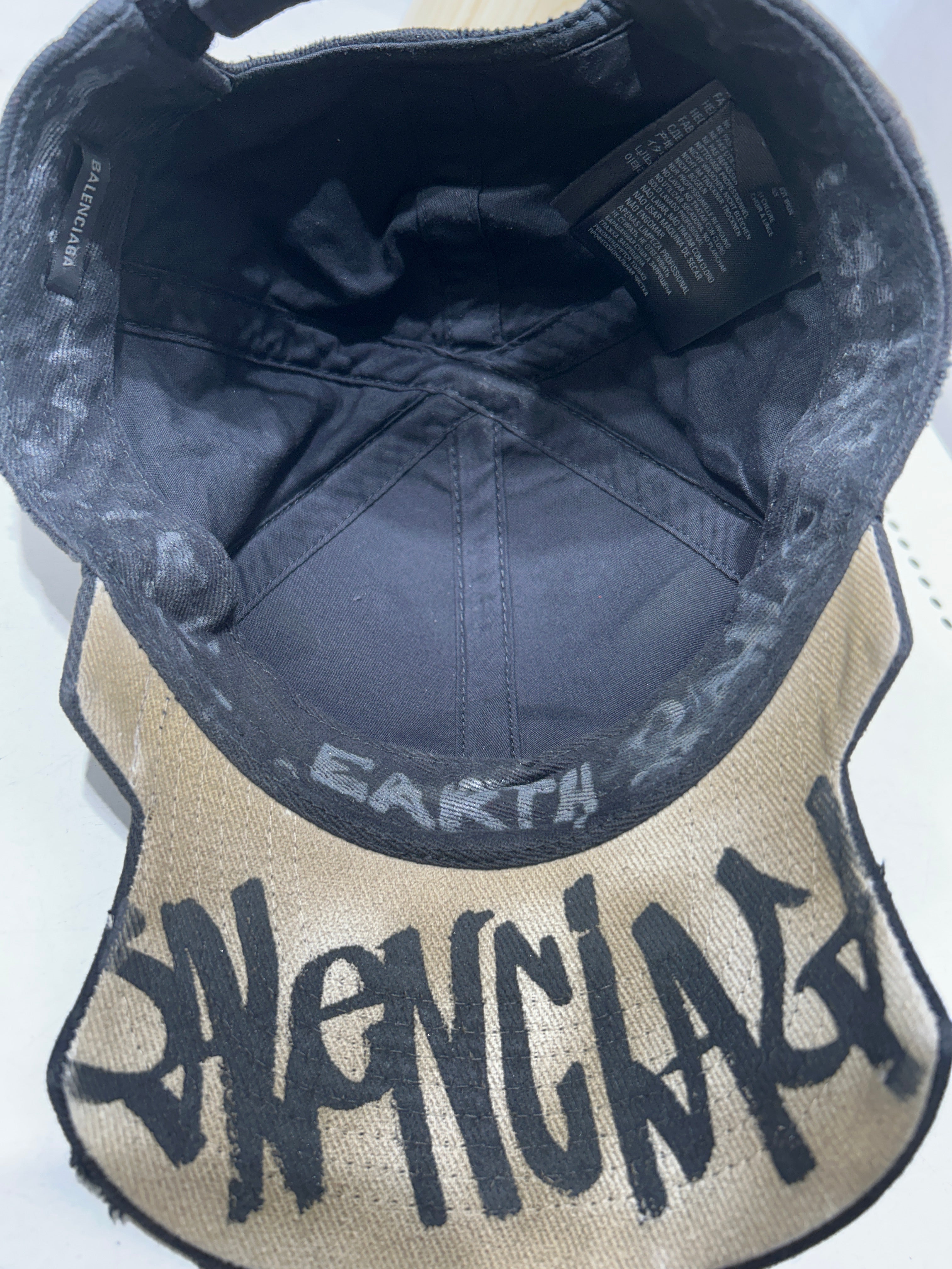 BALENCIAGA/Cap/Cotton/GRY/ view 3