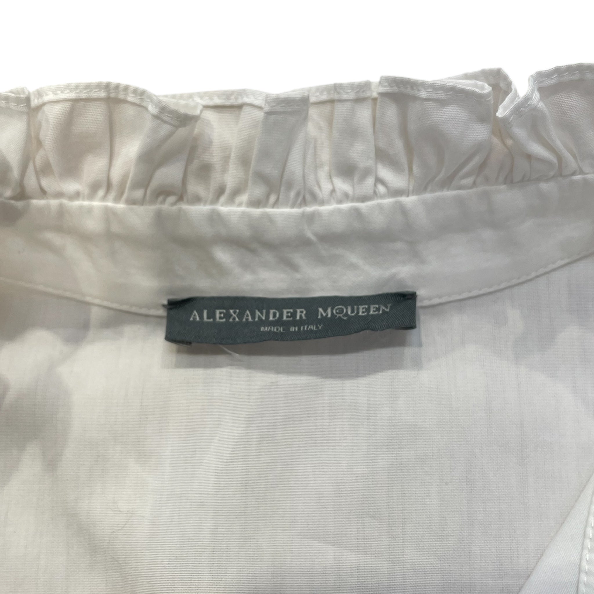 Alexander McQueen/Cut & Sew/L/Cotton/WHT/ view 3