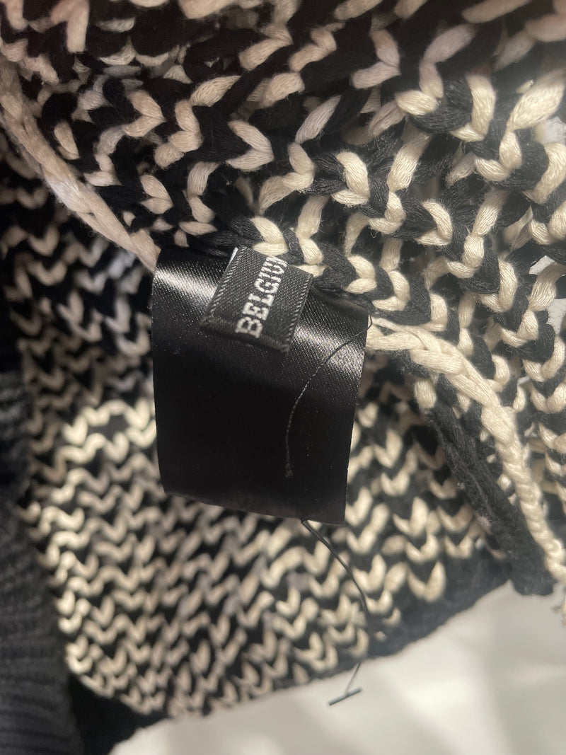 ANN DEMEULEMEESTER/Heavy Sweater/XL/Cotton/MLT/WOVEN SWEATER