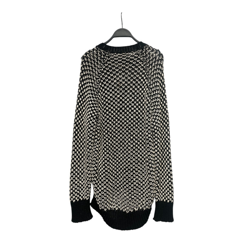 ANN DEMEULEMEESTER/Heavy Sweater/XL/Cotton/MLT/WOVEN SWEATER