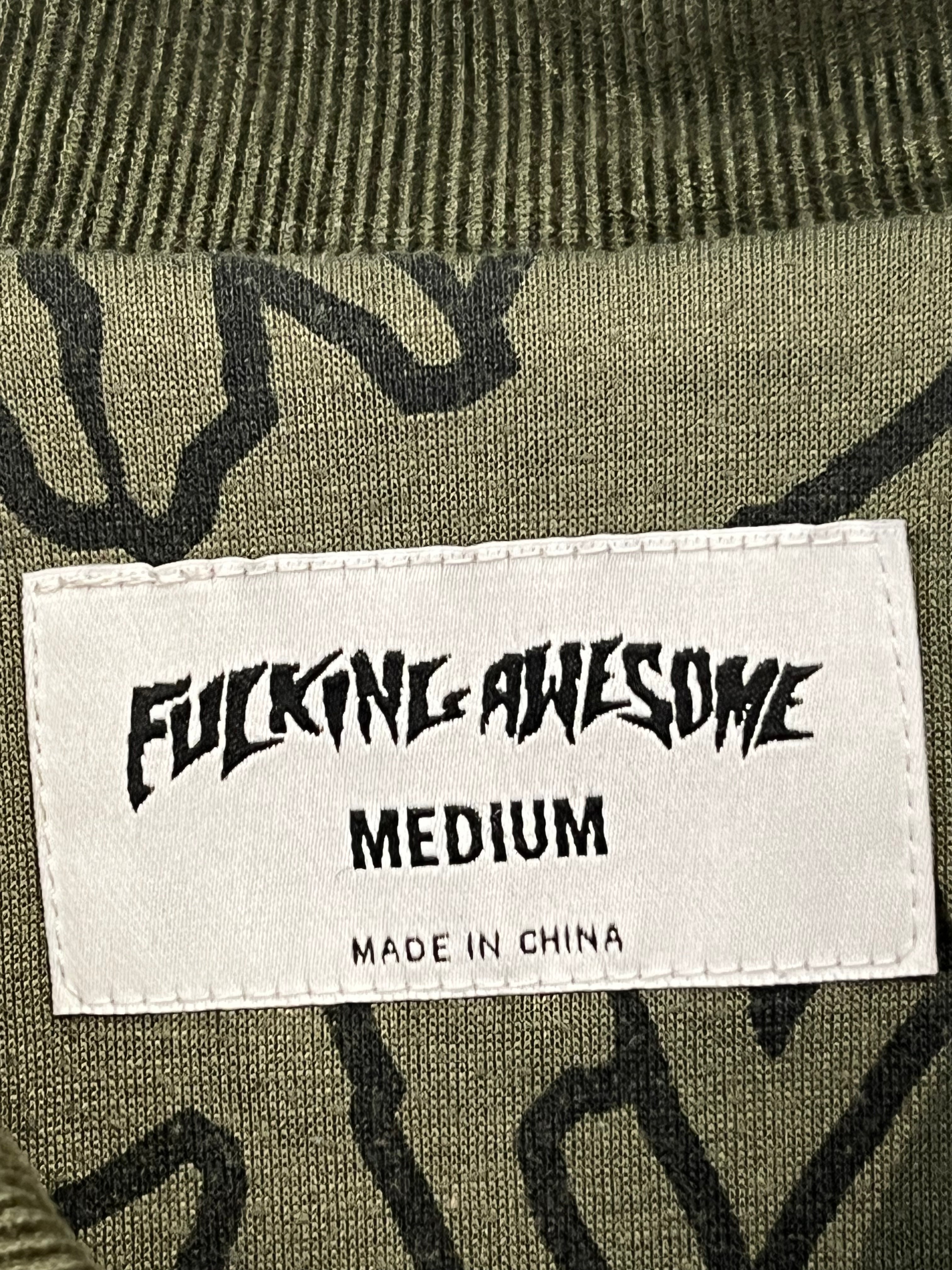 Fucking Awesome/Jacket/M/GRN/FA INNER LINING view 3