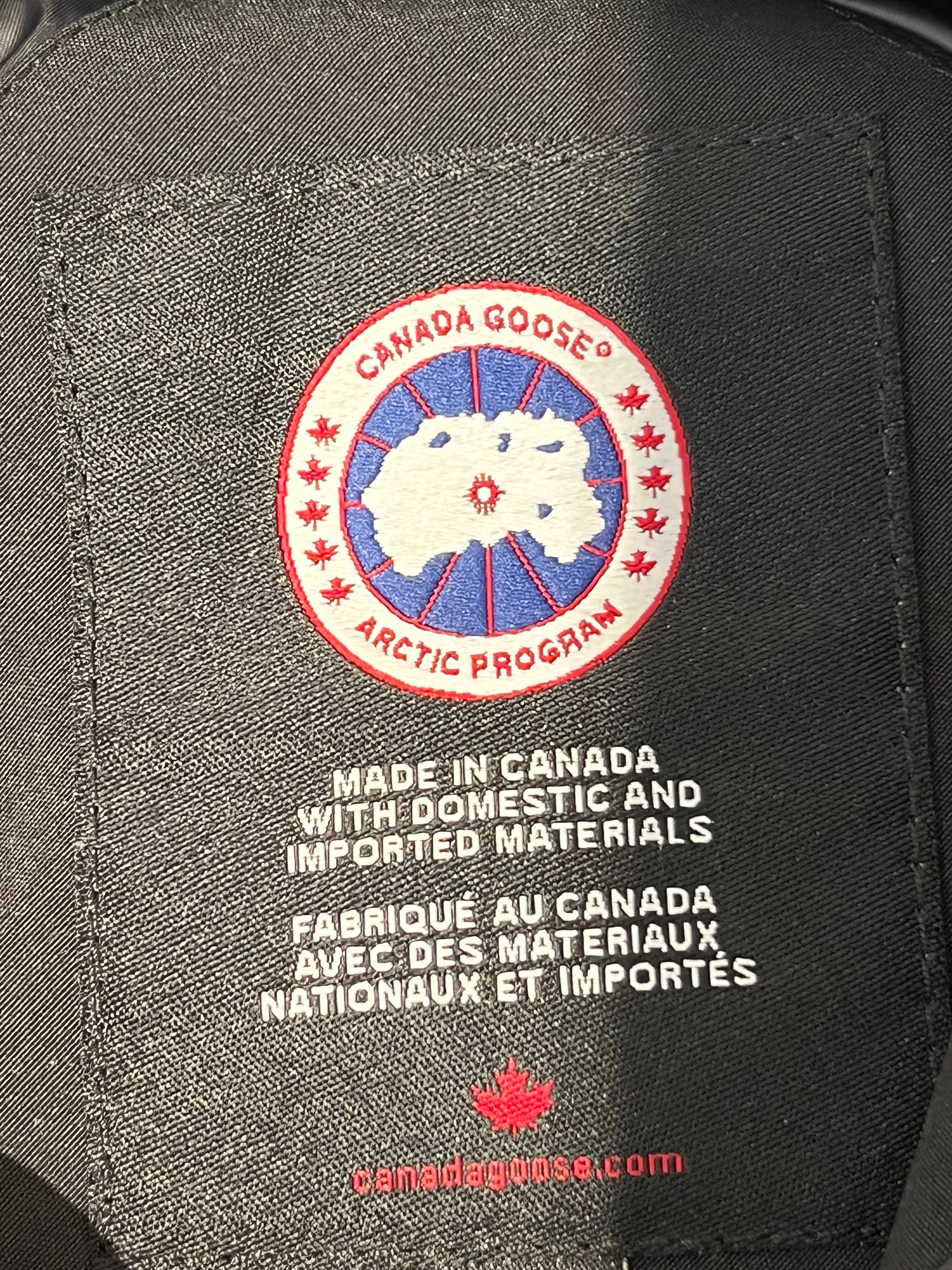 CANADA GOOSE/Nylon Vest/S/Polyester/BLK/Front Zip/JOURNEY VEST view 3