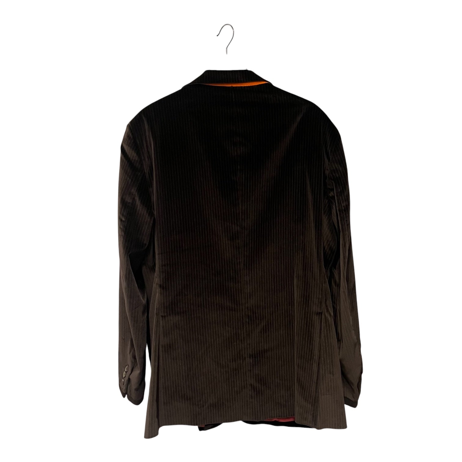 Robert Graham/Tailored Jkt/44/Velour/BRW/Stripe/robertgraham brwn strpe blazer view 2