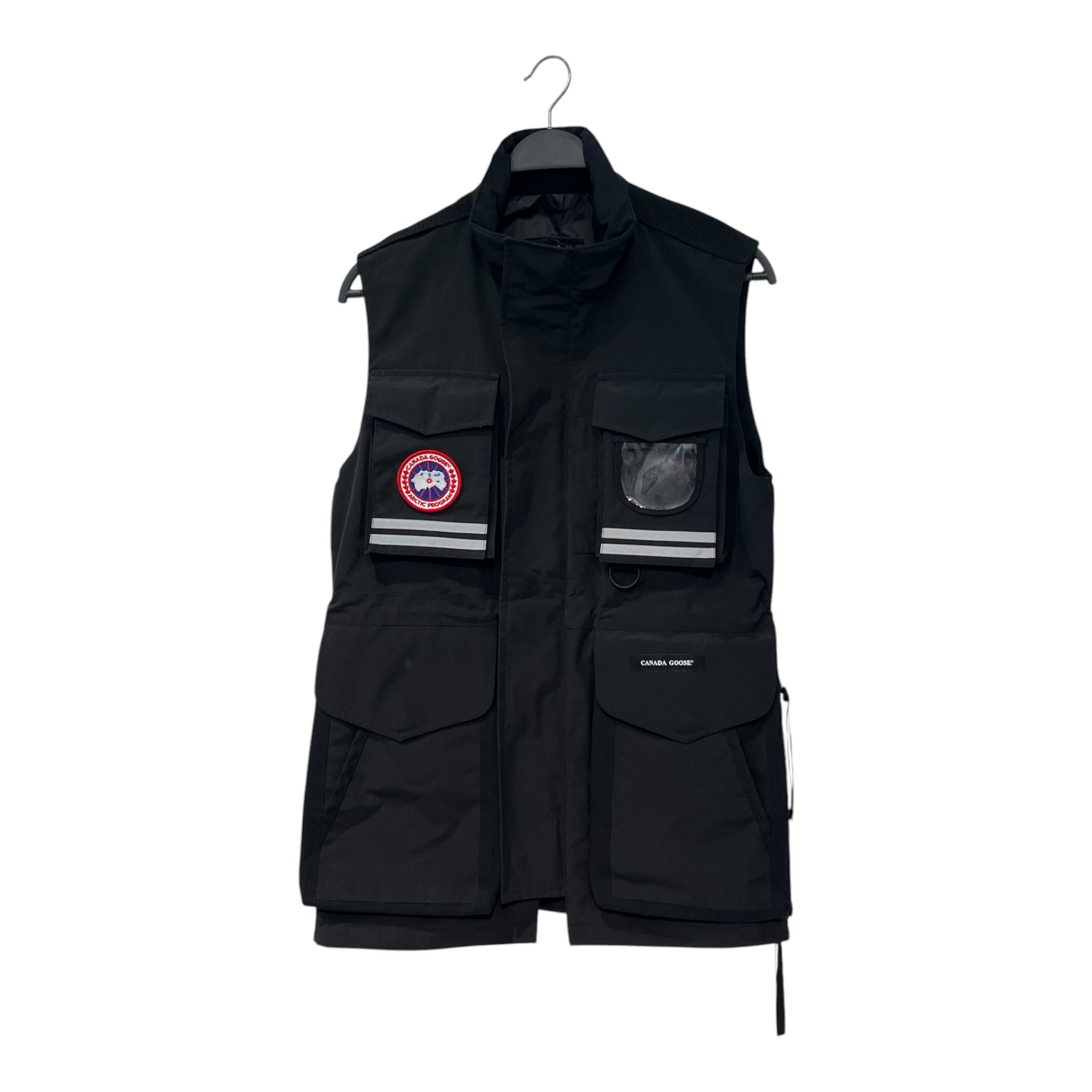 CANADA GOOSE/Nylon Vest/S/Polyester/BLK/Front Zip/JOURNEY VEST view 1