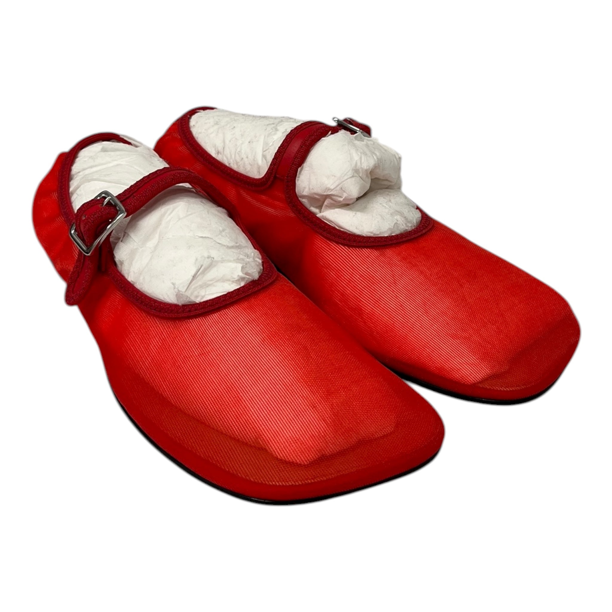 Sandy Liang/Flat Shoes/EU 42/Nylon/RED/MESH FLAT view 1