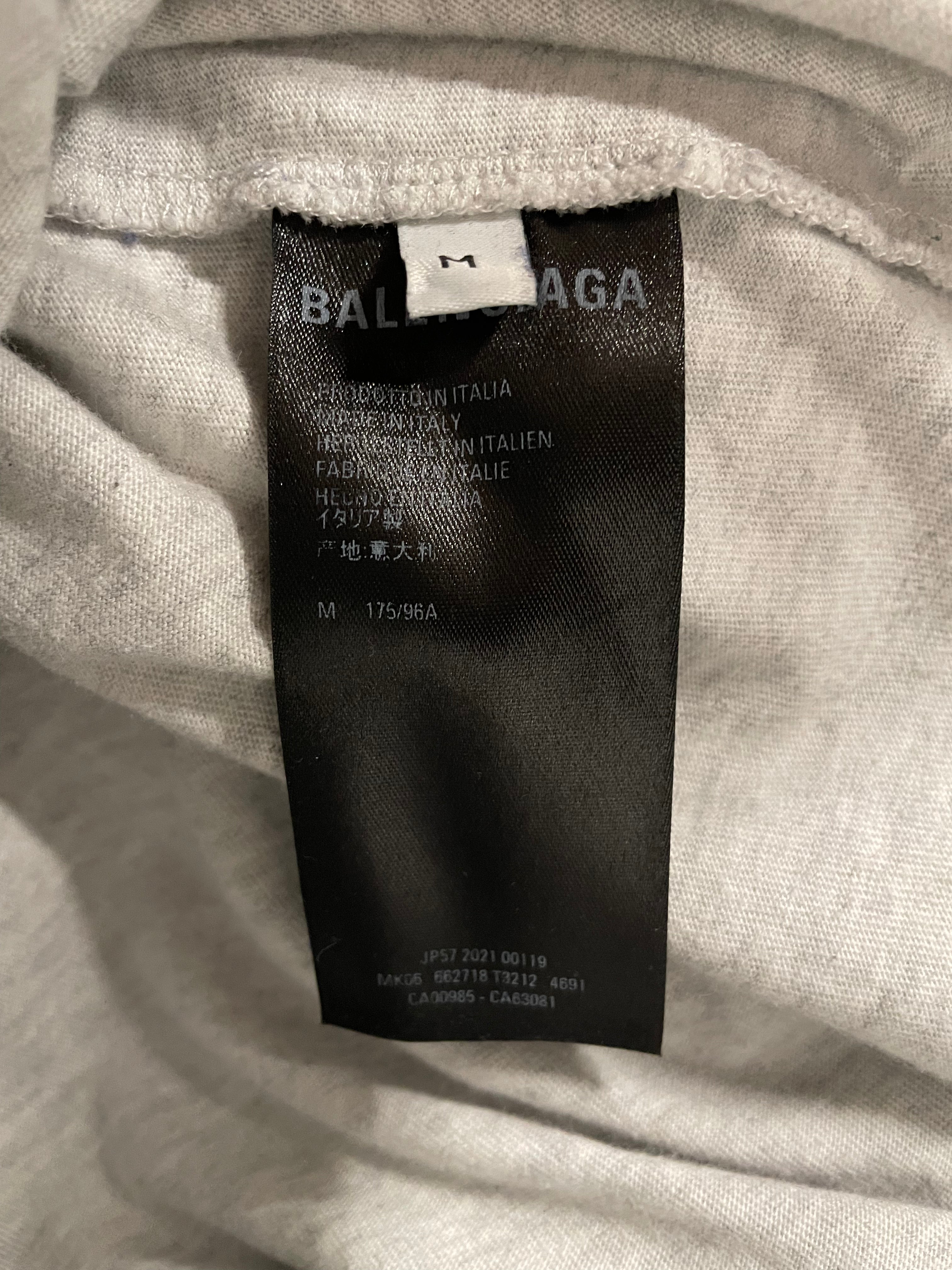 BALENCIAGA/Hoodie/M/Wool/BLU/CAMPAIGN DISTRESSED KNIT HOOD view 4
