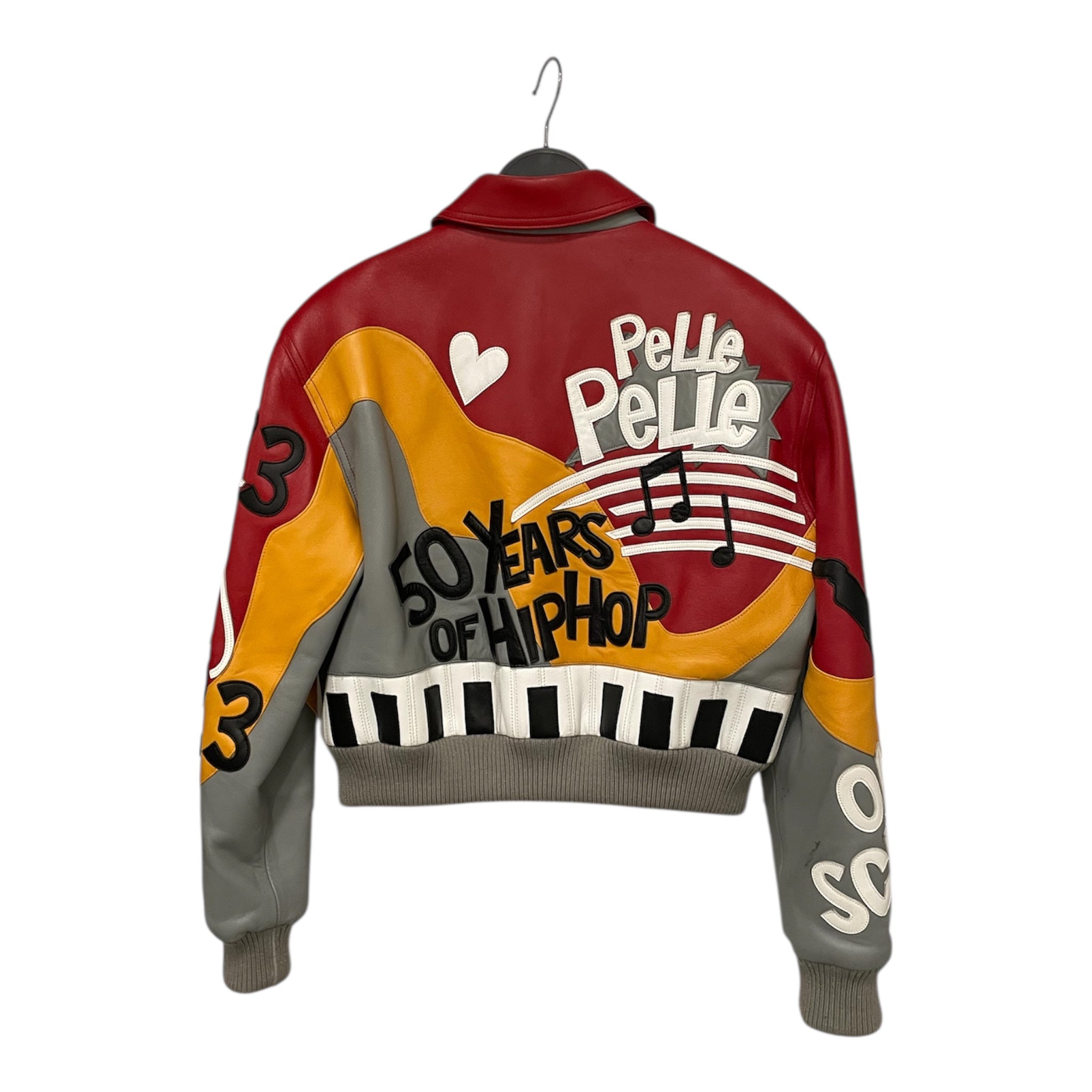 Pelle Pelle/Leather Jkt/M/Leather/RED/50 YEARS OF HIP HOP view 2