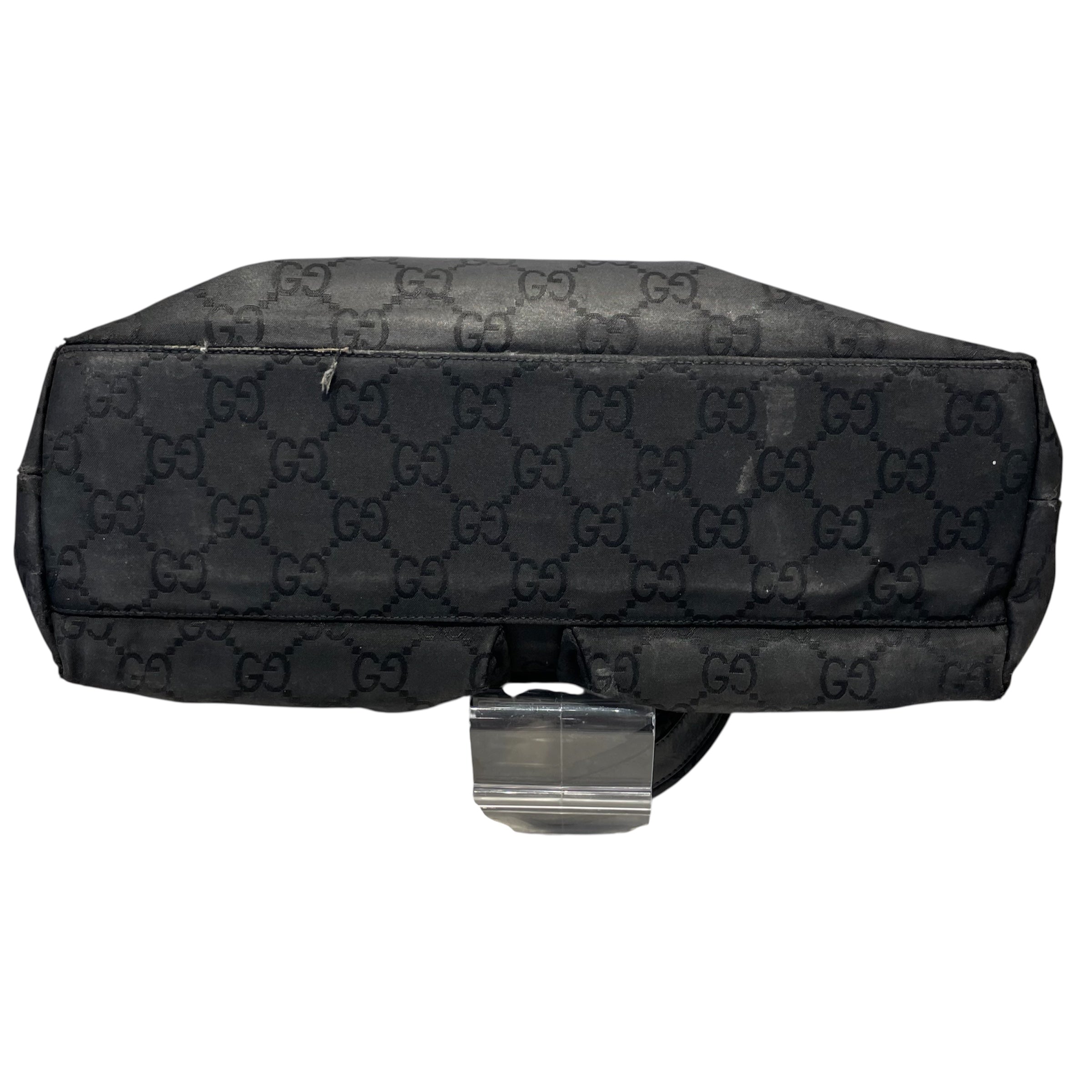 GUCCI/Hand Bag/Monogram/Nylon/BLK/NYLON POCKET view 3