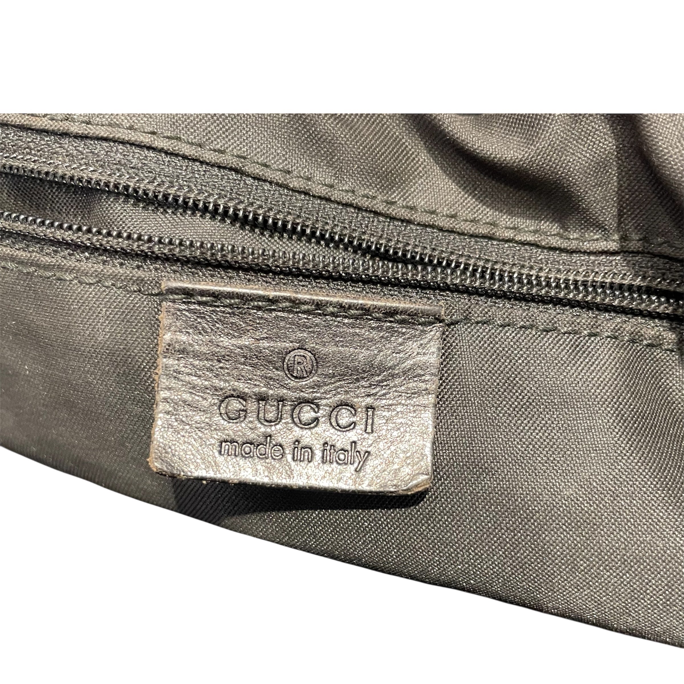 GUCCI/Hand Bag/Monogram/Nylon/BLK/NYLON POCKET view 5