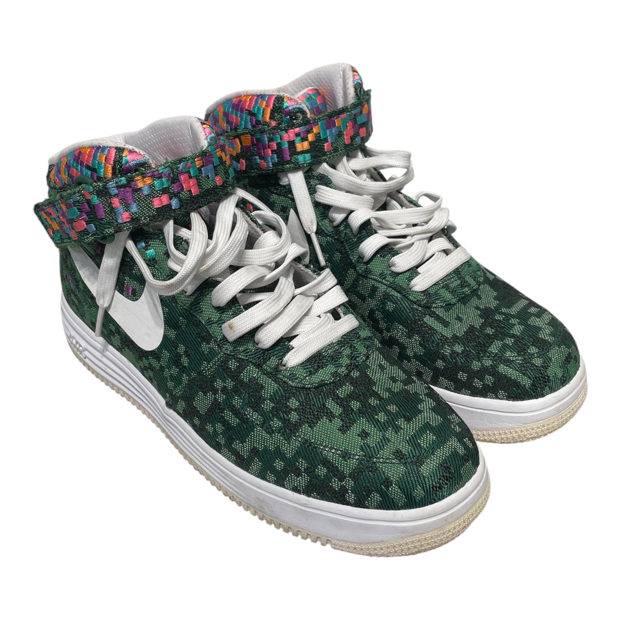 NIKE/Hi-Sneakers/US 9/All Over Print/Cotton/GRN/693208-331 view 1