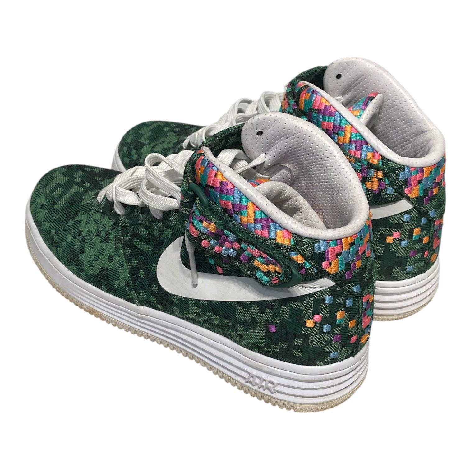 NIKE/Hi-Sneakers/US 9/All Over Print/Cotton/GRN/693208-331 view 2