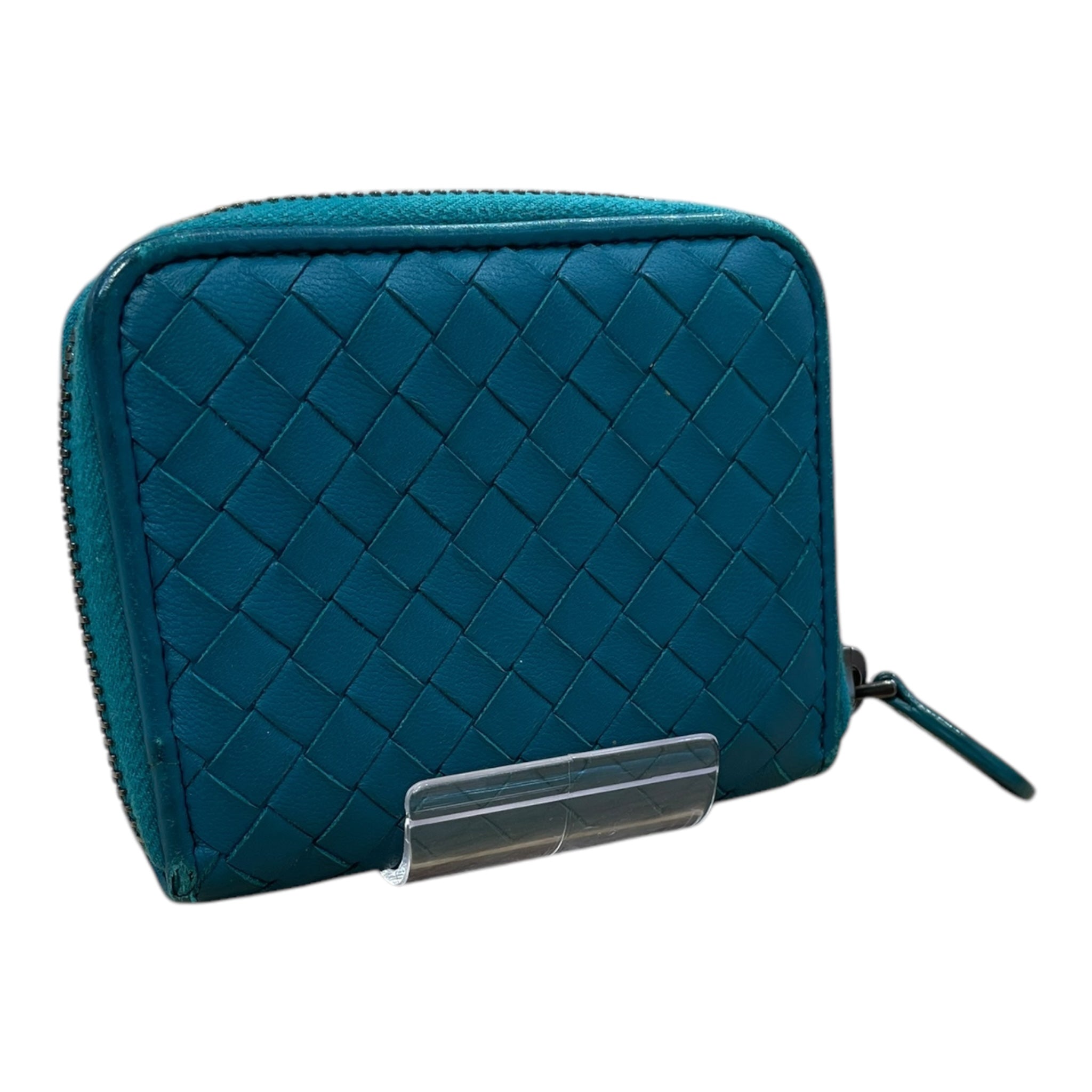 BOTTEGA VENETA/Coin Wallet/Leather/BLU/ view 1