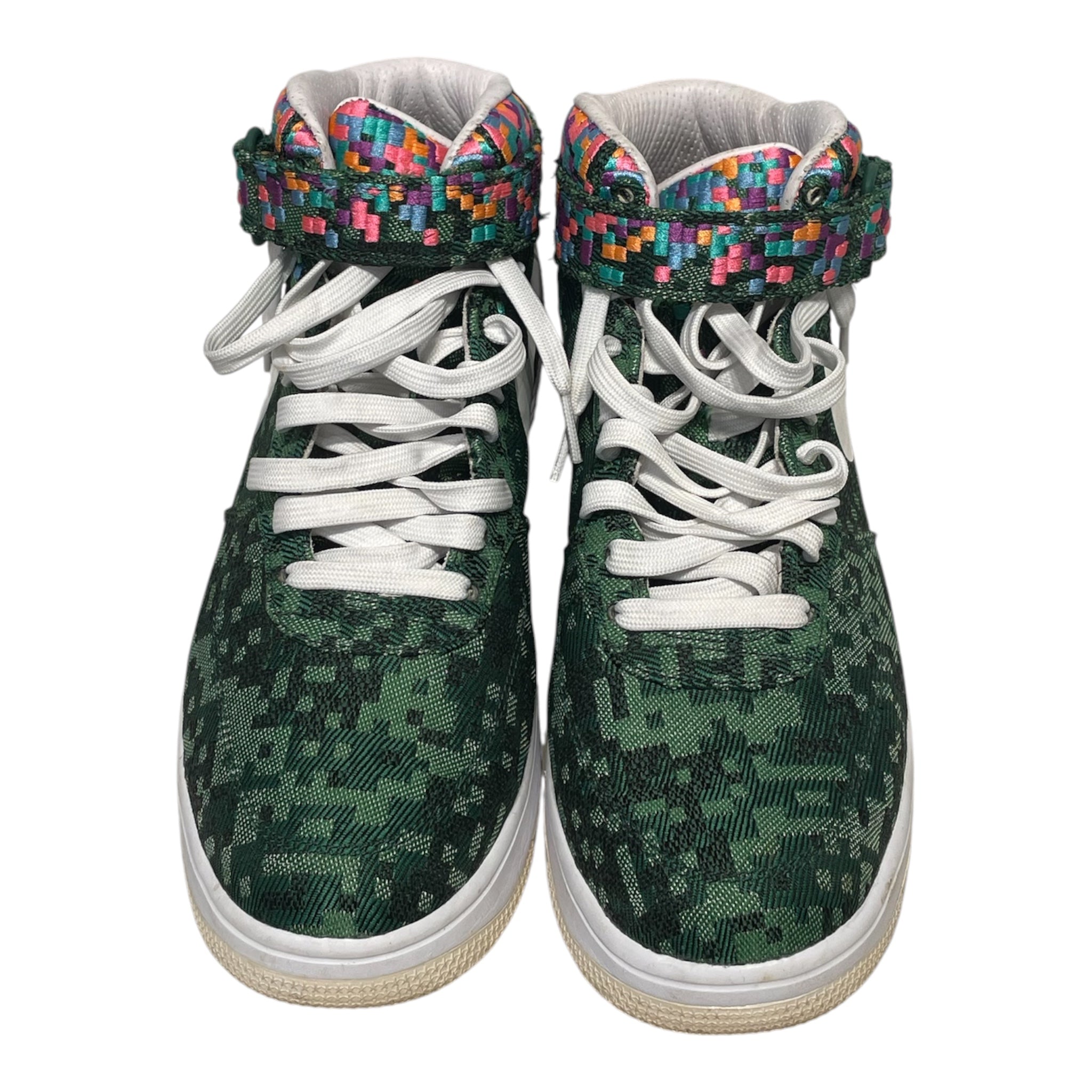 NIKE/Hi-Sneakers/US 9/All Over Print/Cotton/GRN/693208-331 view 3