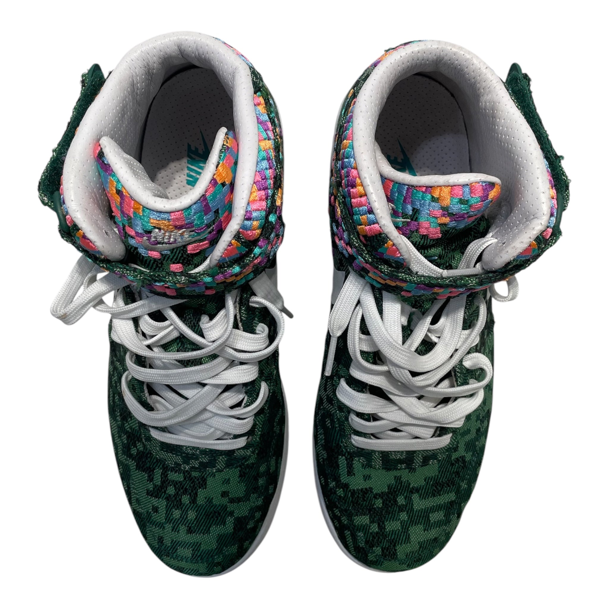 NIKE/Hi-Sneakers/US 9/All Over Print/Cotton/GRN/693208-331 view 5