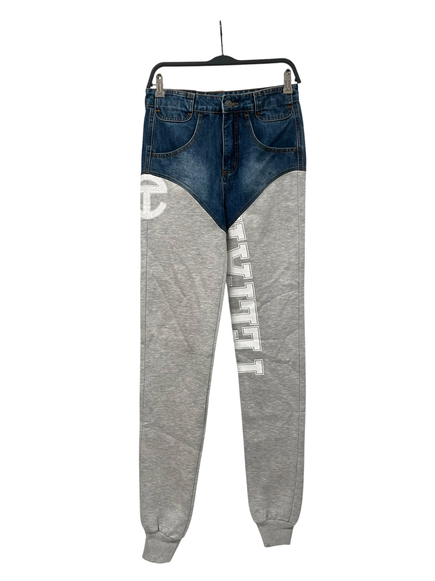 Telfar/Straight Pants/XXS/Cotton/GRY/SWEAT JEAN HYBRID NEW W TAGS view 1