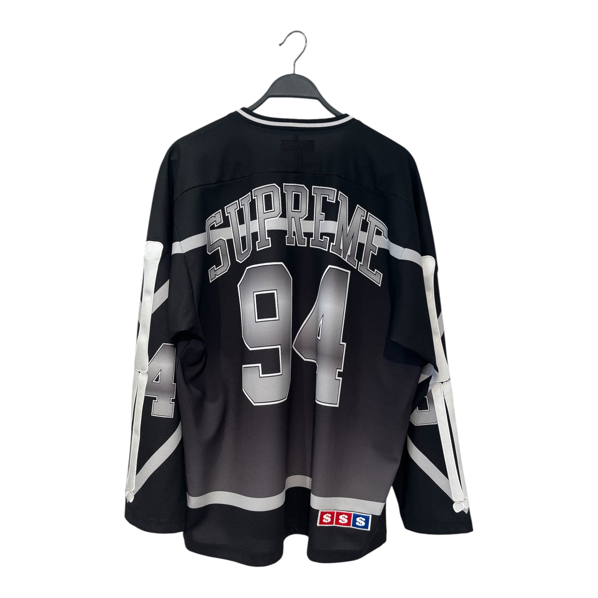 Supreme/LS T-Shirt/M/Polyester/GRY/All Over Print/101837 SKELETON BONES JERSEY view 2