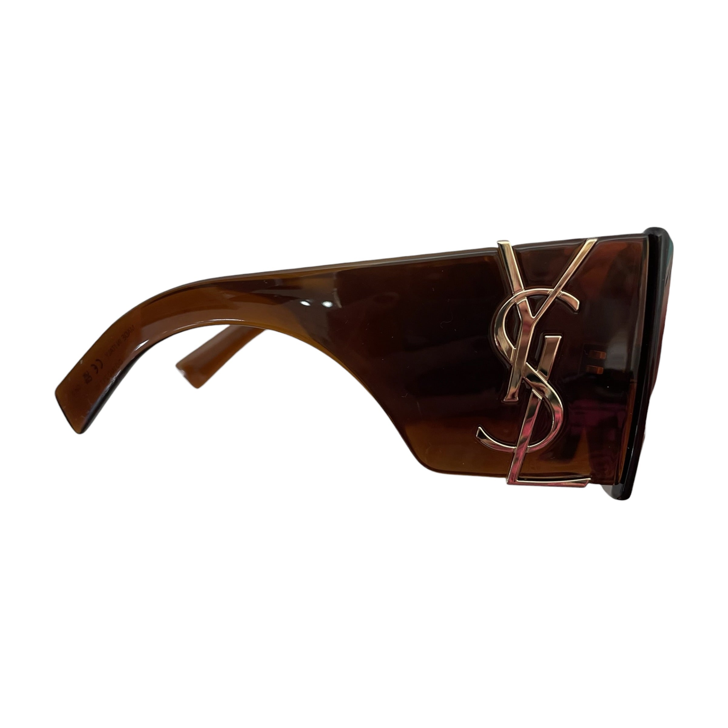 YVES SAINT LAURENT/Sunglasses/Plastic/BRW/L's/ view 5
