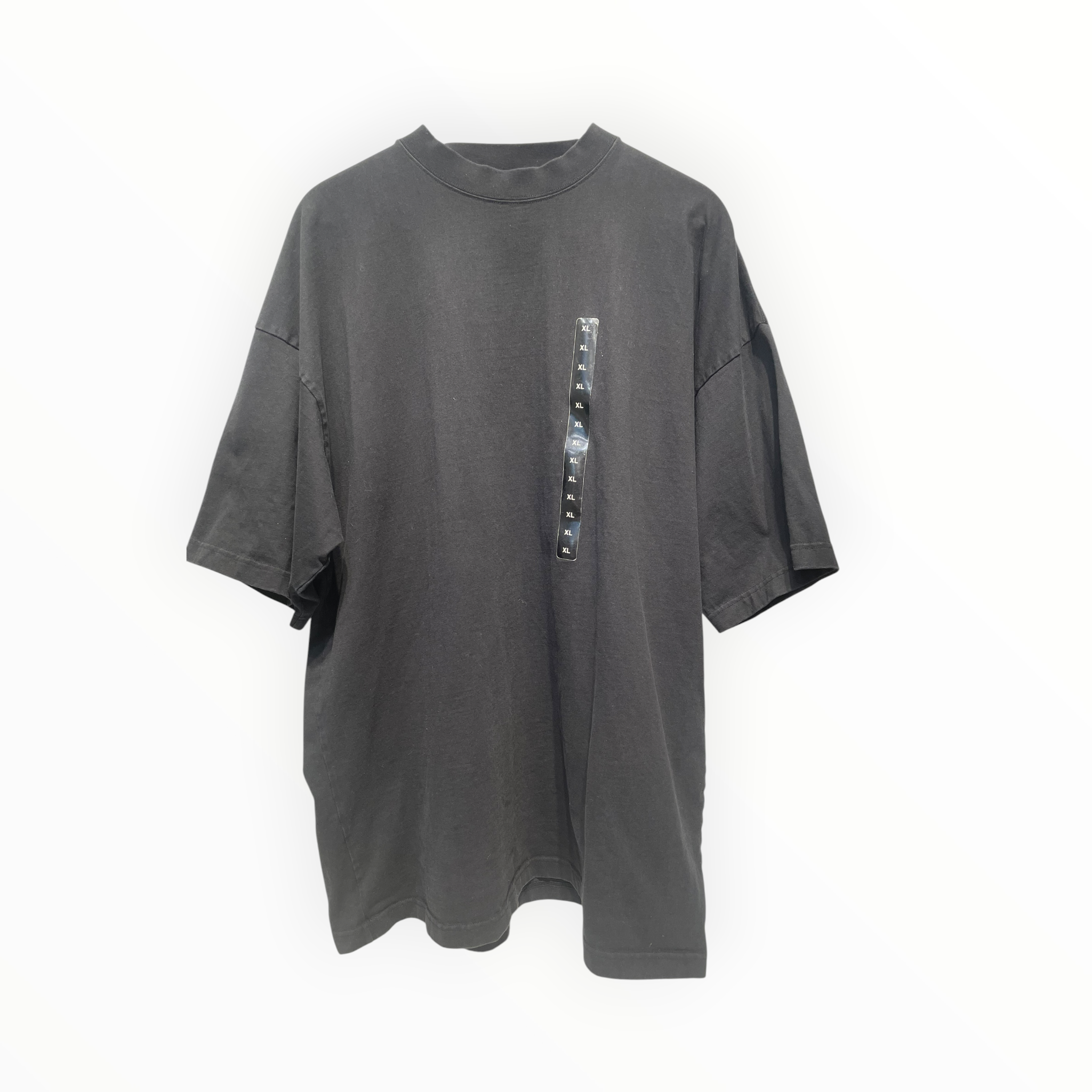 BALENCIAGA/T-Shirt/1/Cotton/BLK/XL FAUX STICKER view 1