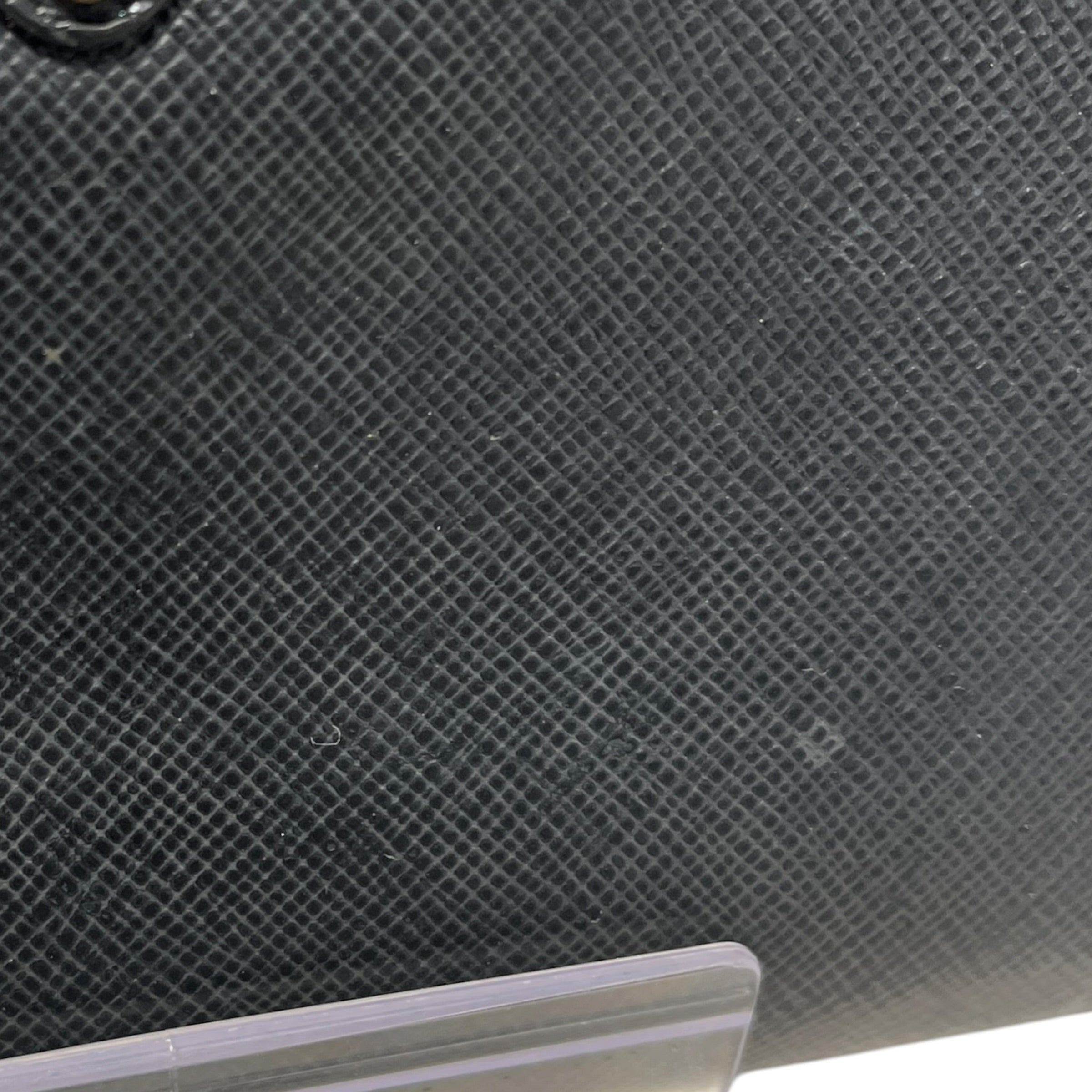 PRADA/Long Wallet/Leather/BLK/L's/SAFFIANO TRANGLE LEATHER/GOLD view 8